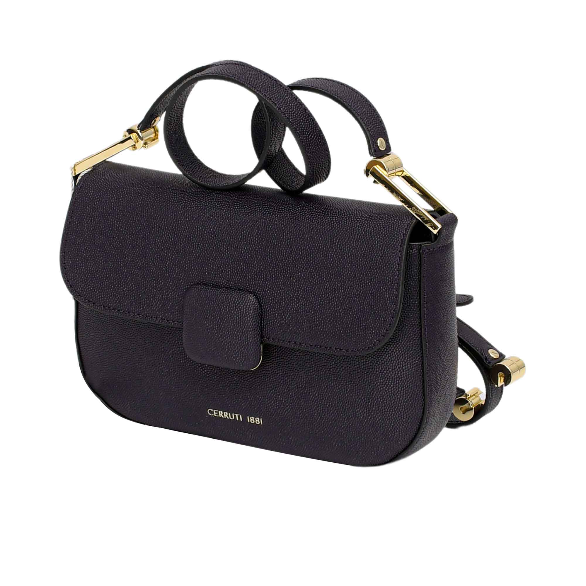 Cerruti Women's Leather Black Shoulder Bag - Image 2