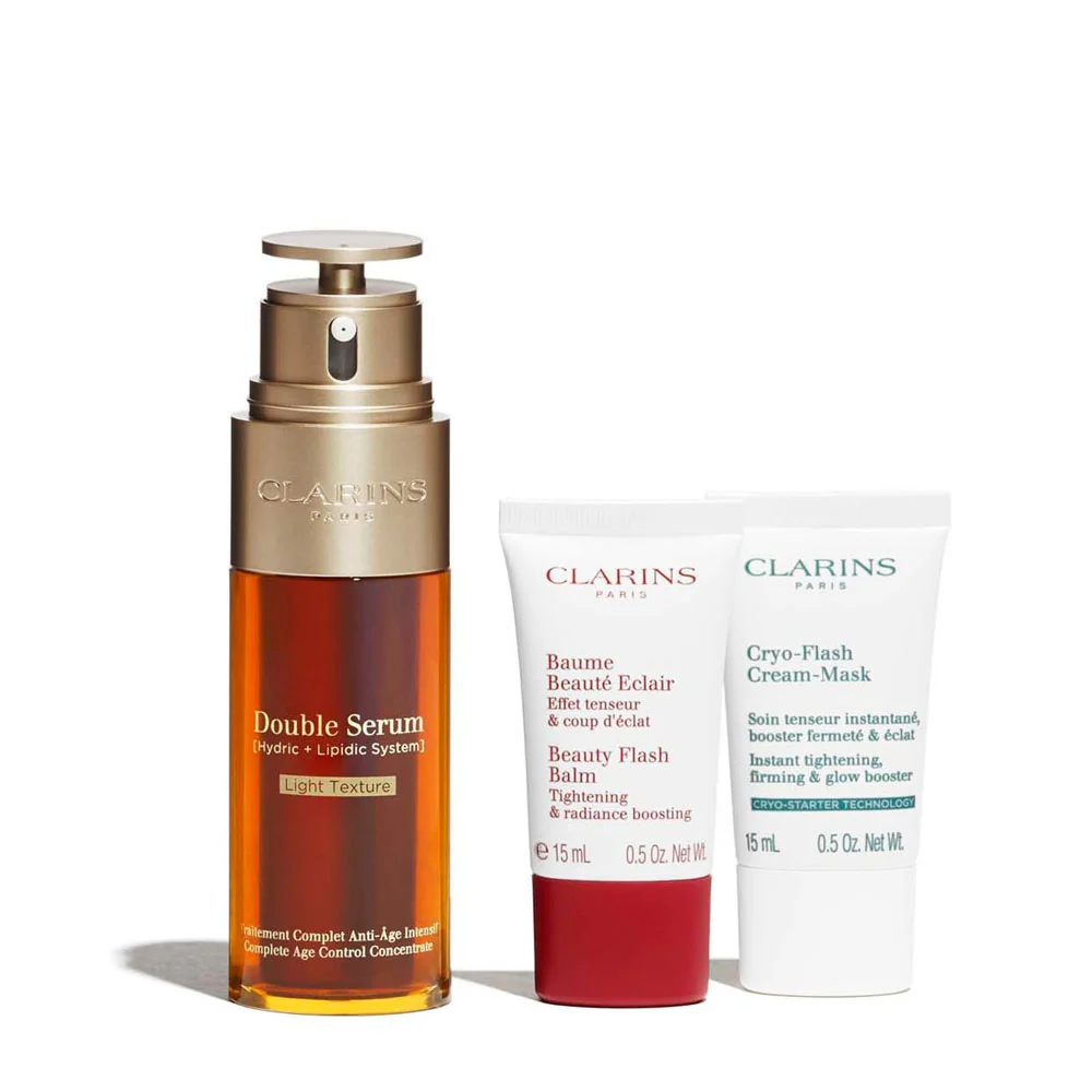 Clarins Double Serum Light Collection Set - Image 2