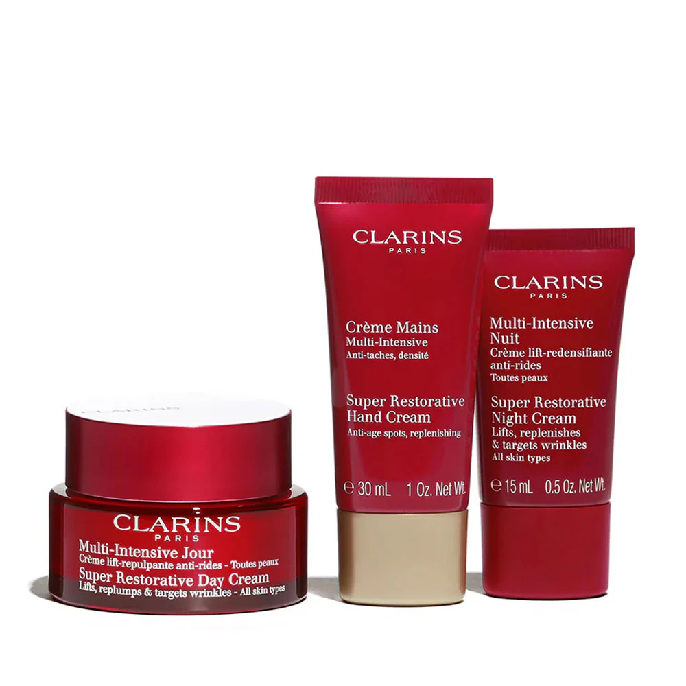 Clarins Eau Super Restorative Collection Gift Set - Image 2