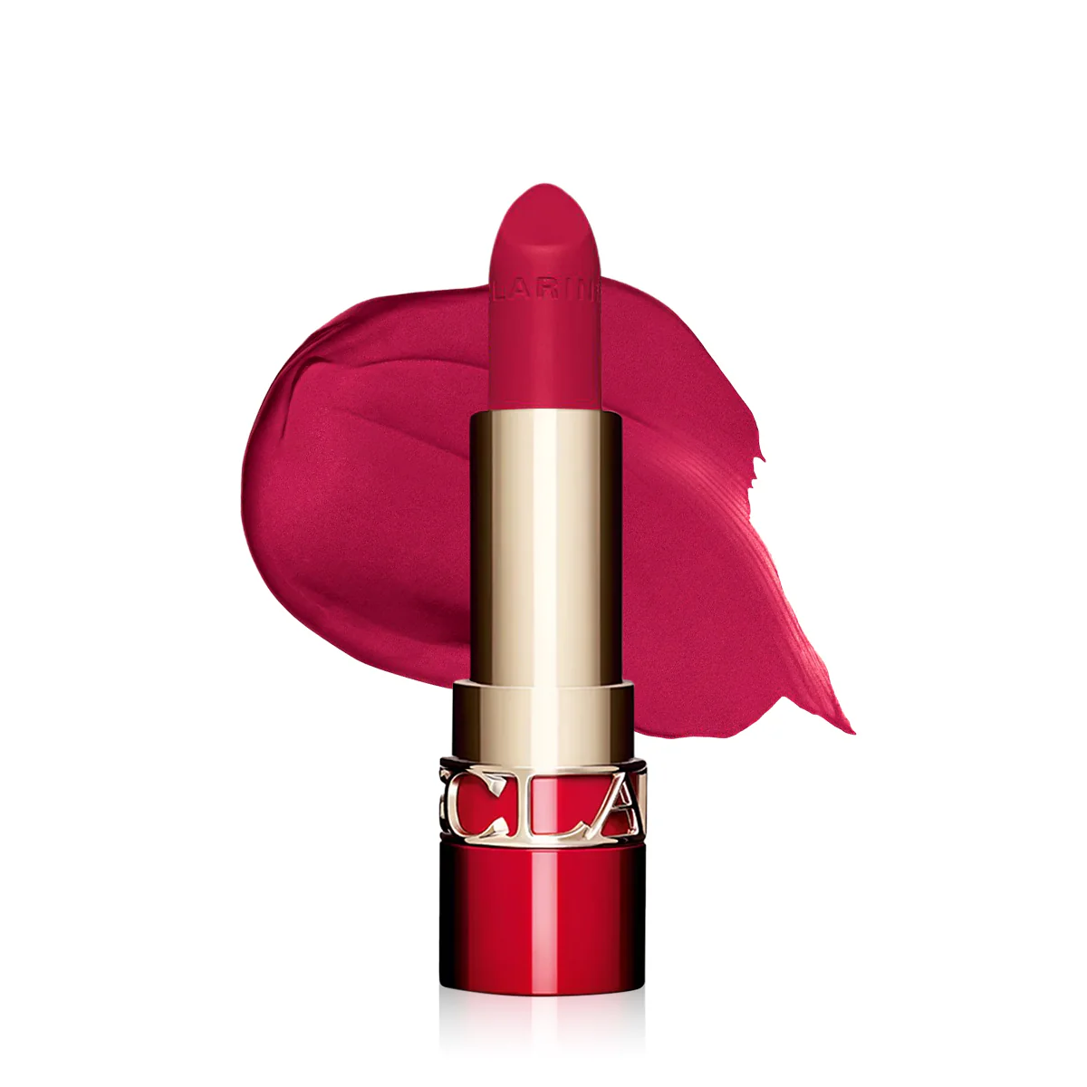 Clarins Joli Rouge Velvet Lipstick 791V Deep Fuschia 3.5g - Image 2