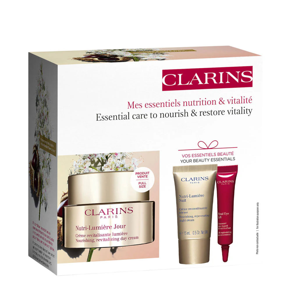 Clarins Nutri Lumiere Gift Set - Image 2