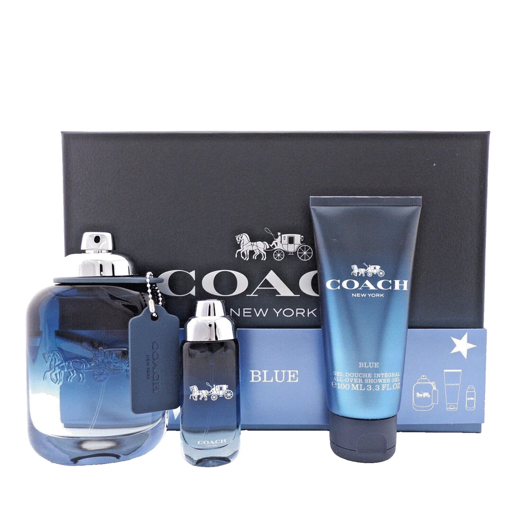 Coach Men Blue EDT Gift Set - Image 2
