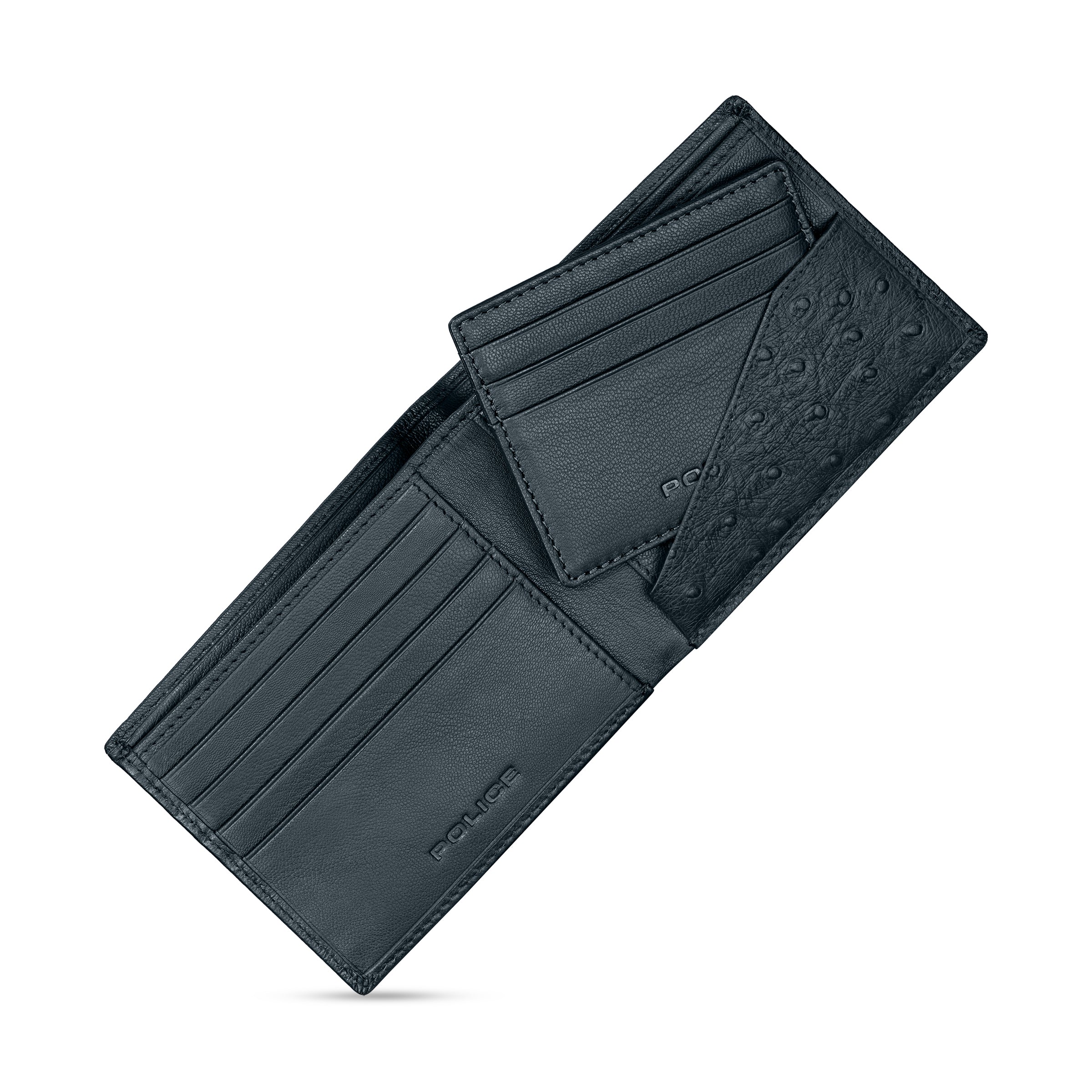 Croc Wallet - Navy - Image 3