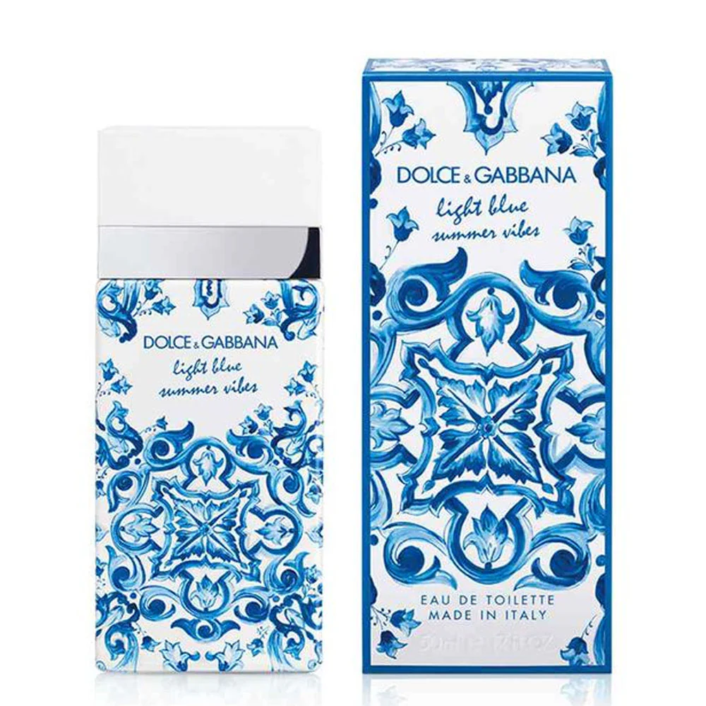 Dolce & Gabbana Light Blue Summer Vibes EDT 100ml - Image 2