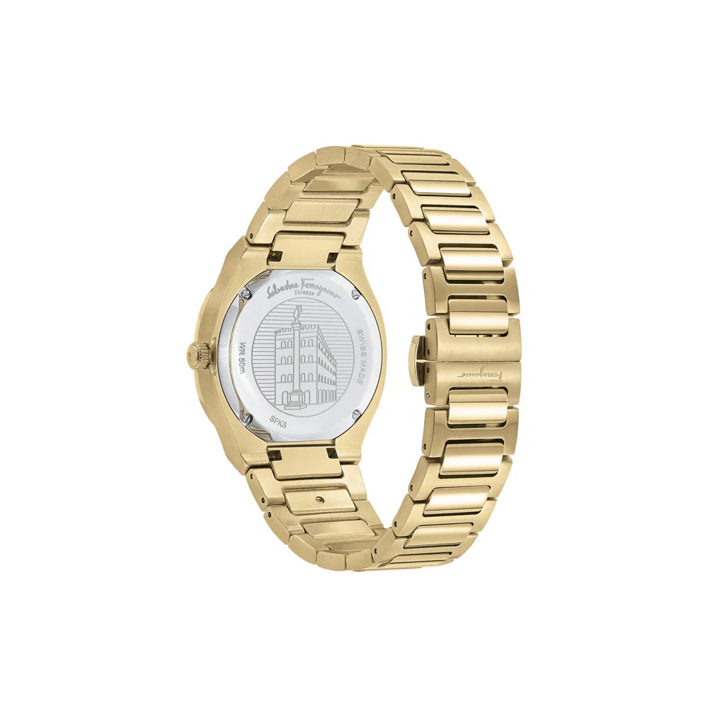 Elliptical Quartz White Mother of Pearl Dial Ladies Watch - Image 2