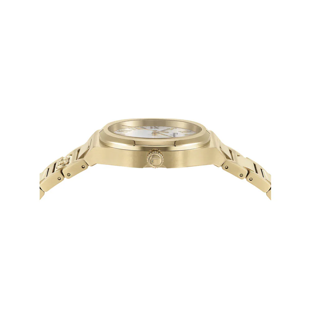Elliptical Quartz White Mother of Pearl Dial Ladies Watch - Image 3