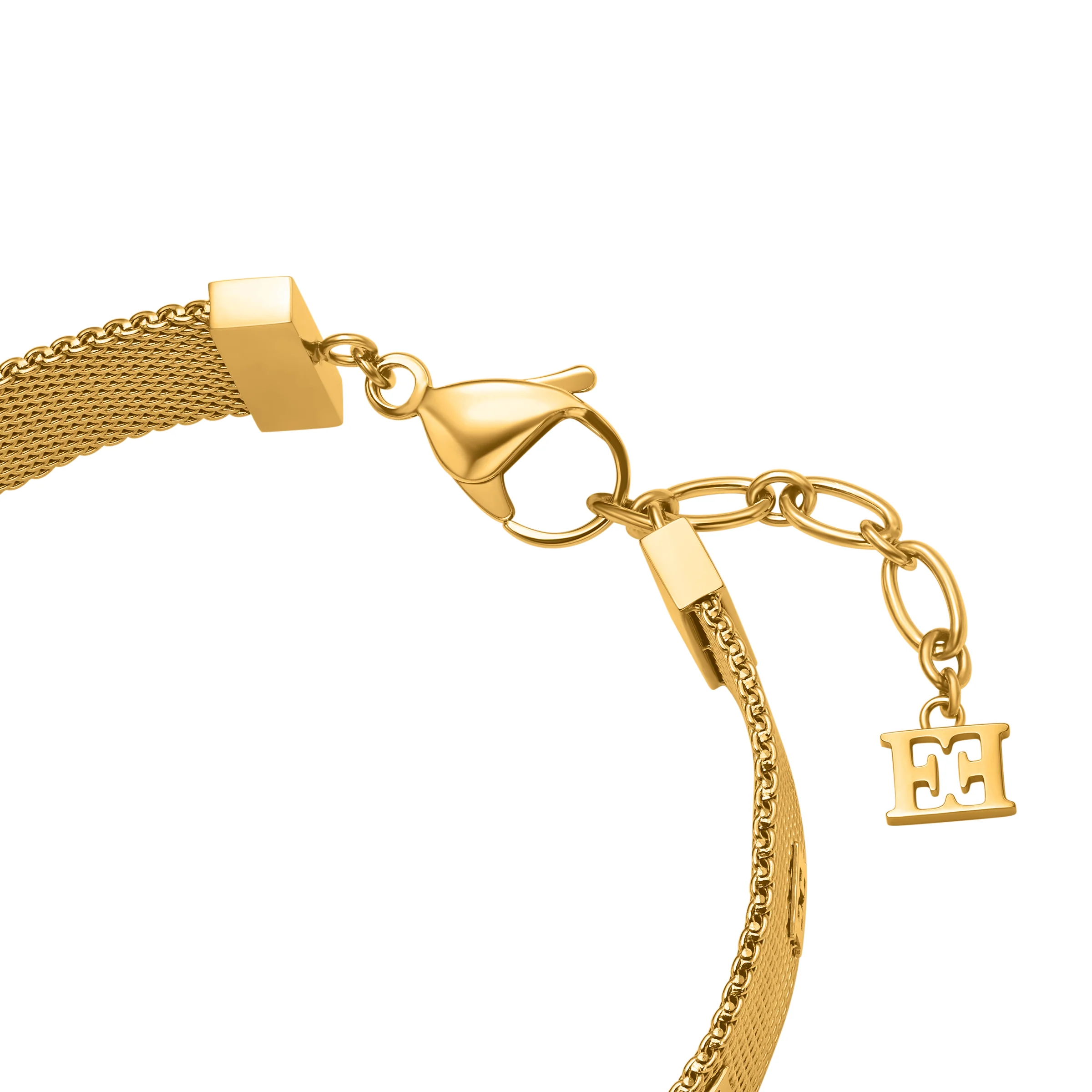 ESCADA CLARA ROUND PEARLS RING CNT LOGO BRACELET - Image 3