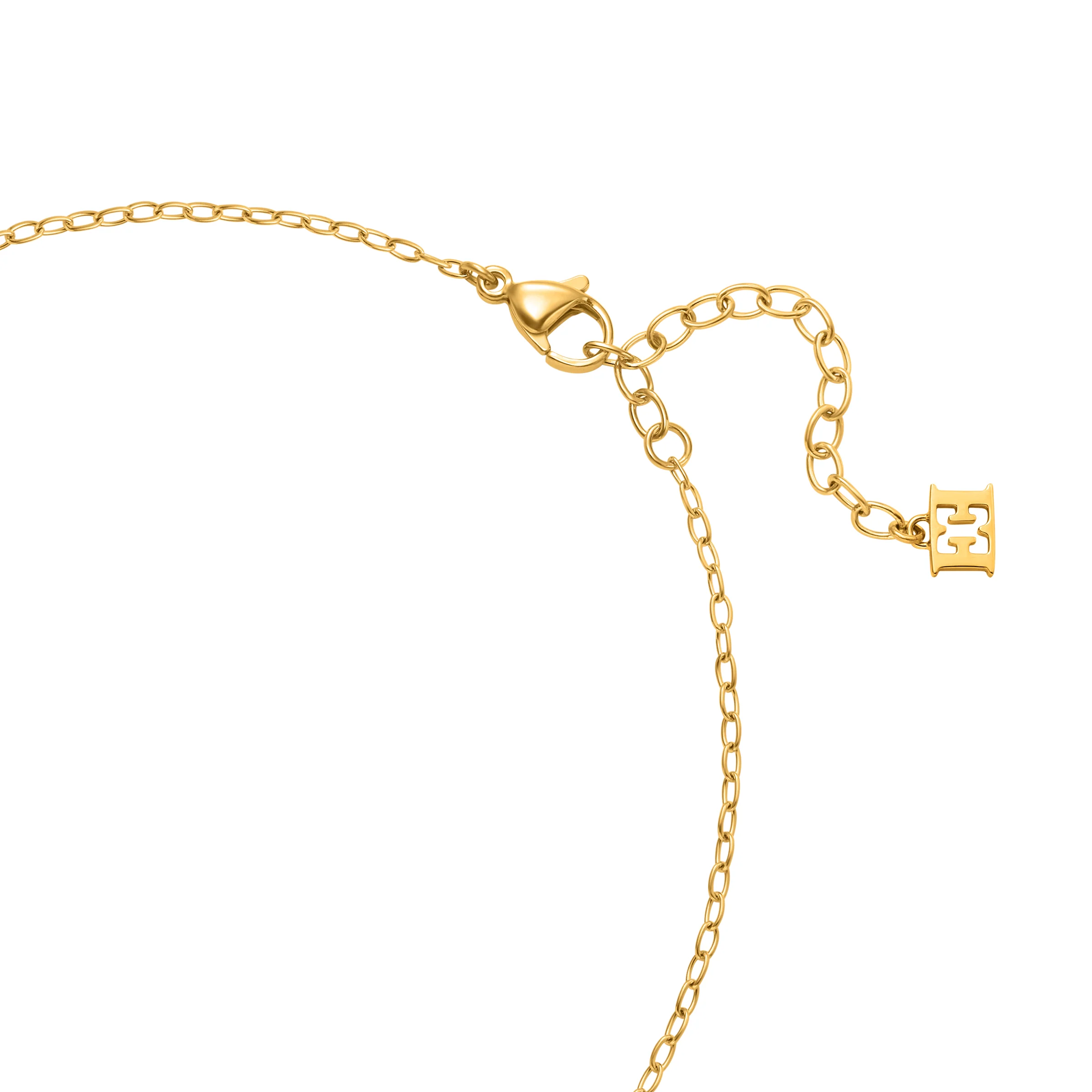ESCADA CLARA ROUND PEARLS RING CNT LOGO NECKLACE - Image 3