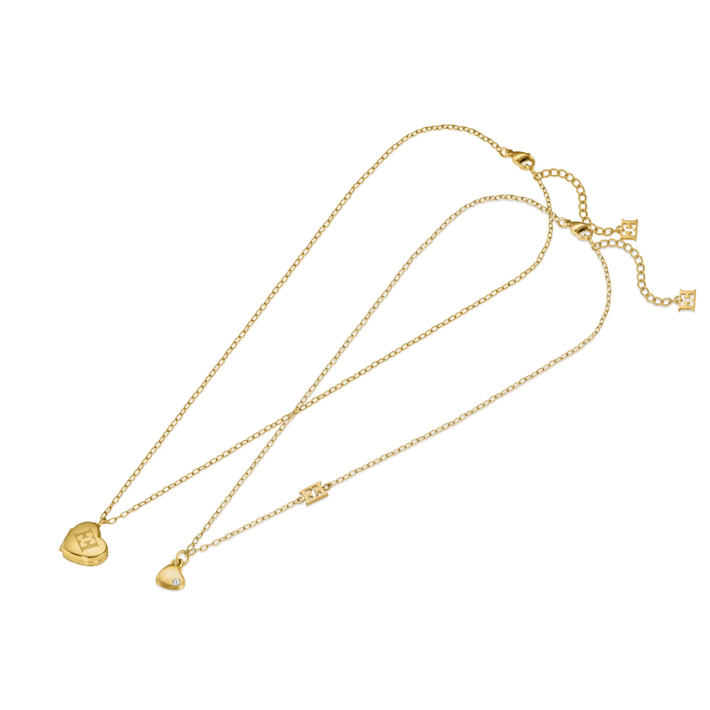 ESCADA ELLE HEART MOTIF MOM & ME NECKLACE - Image 2