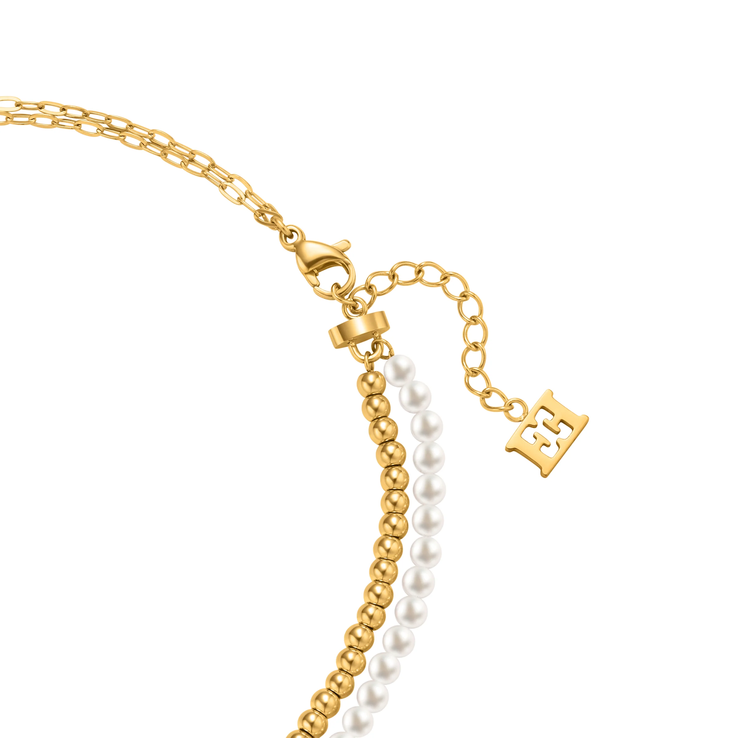 ESCADA  MADELENE GP MOP NECKLACE WITH DETATCHABLE BRACELET - Image 3