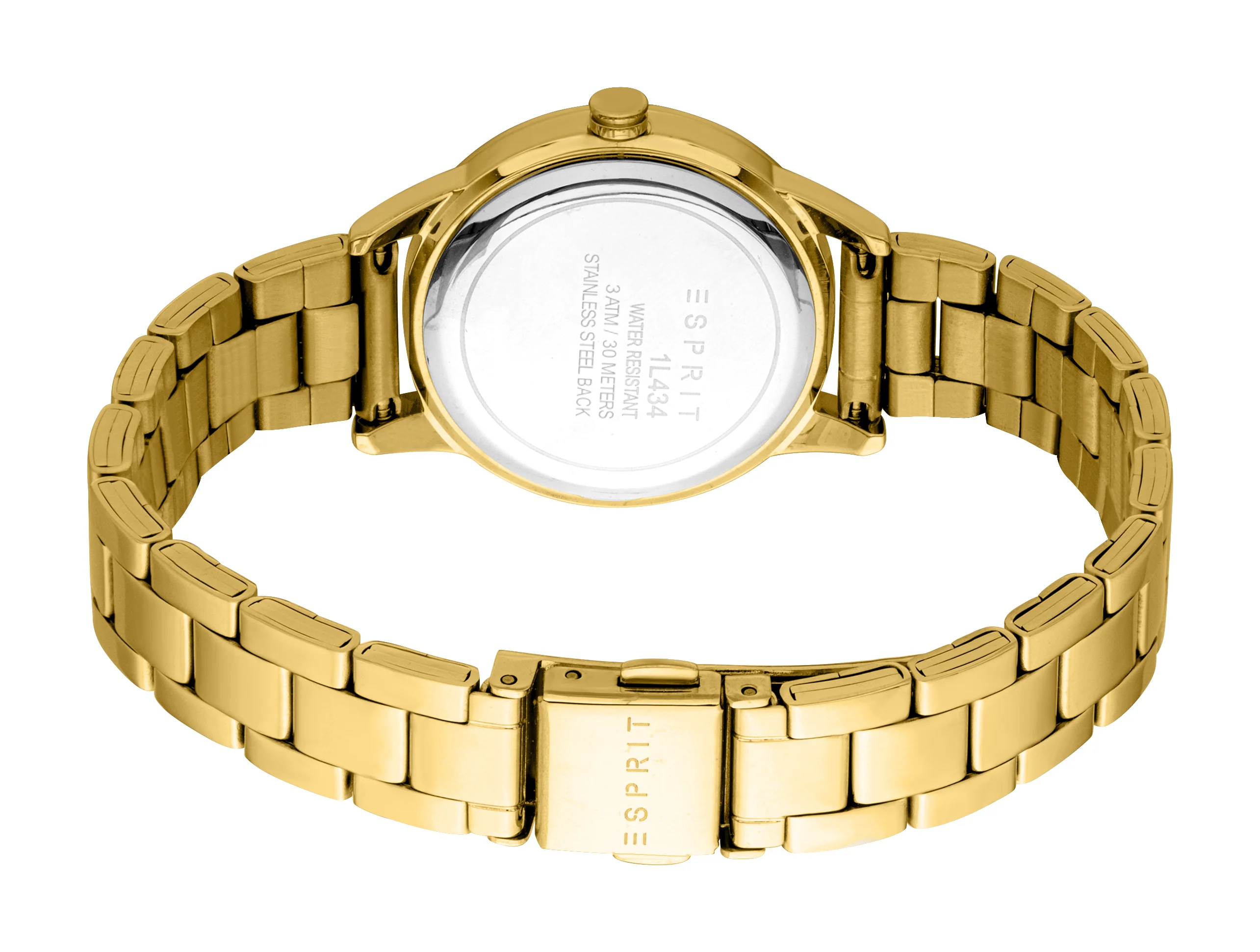 Esprit Gold Case Steel Watch - Image 2
