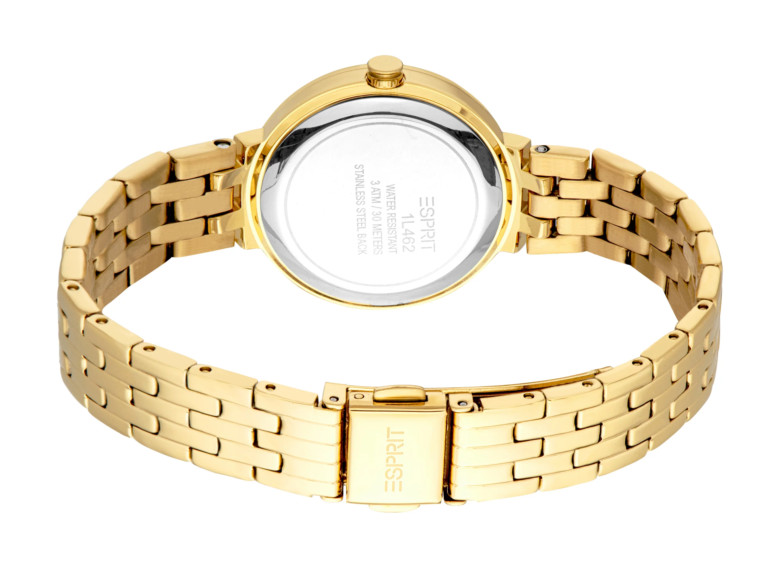 Esprit Ladies' Gold-Tone Watch & Bracelet Set - Image 3