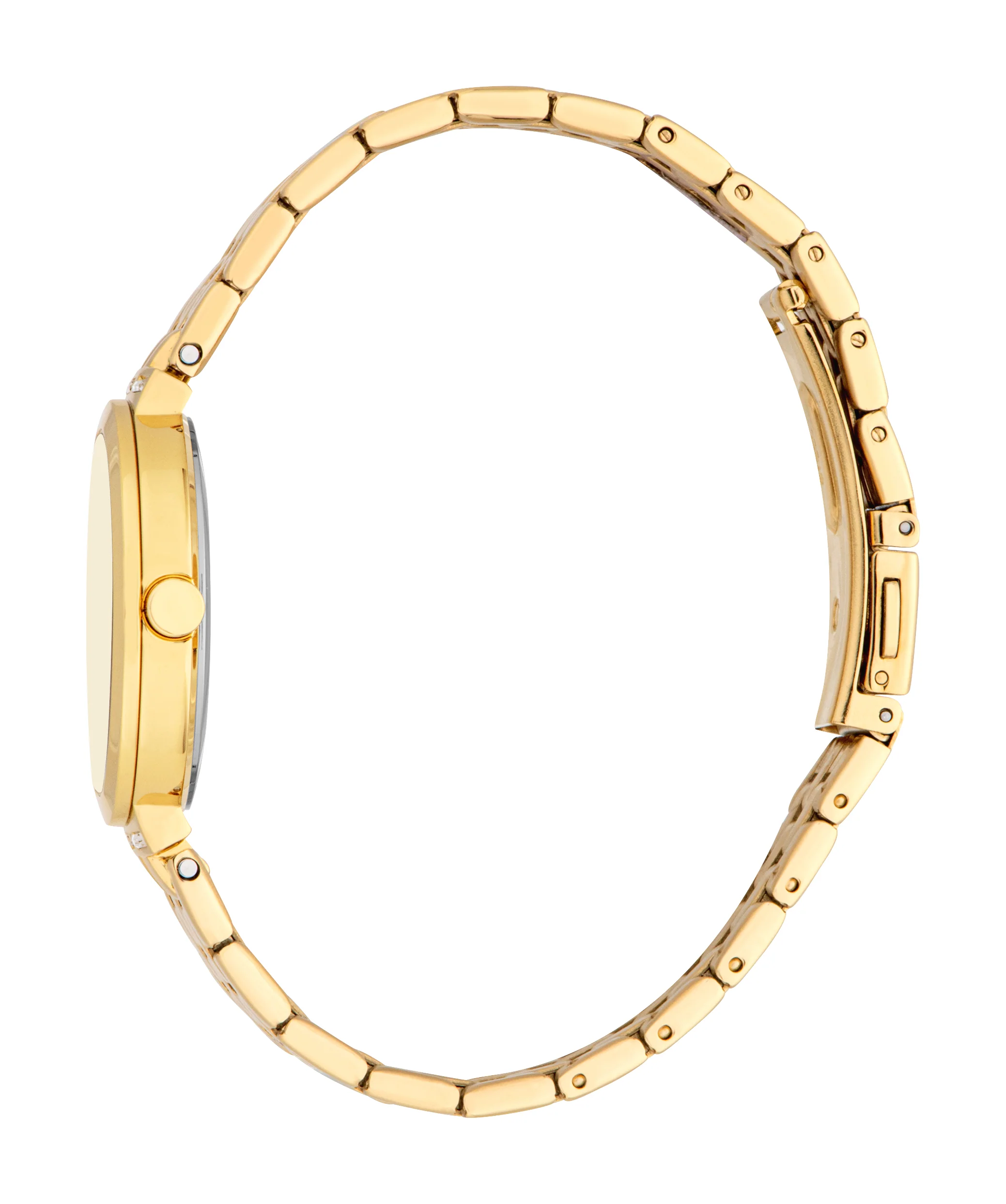 Esprit Ladies' Gold-Tone Watch & Bracelet Set - Image 4