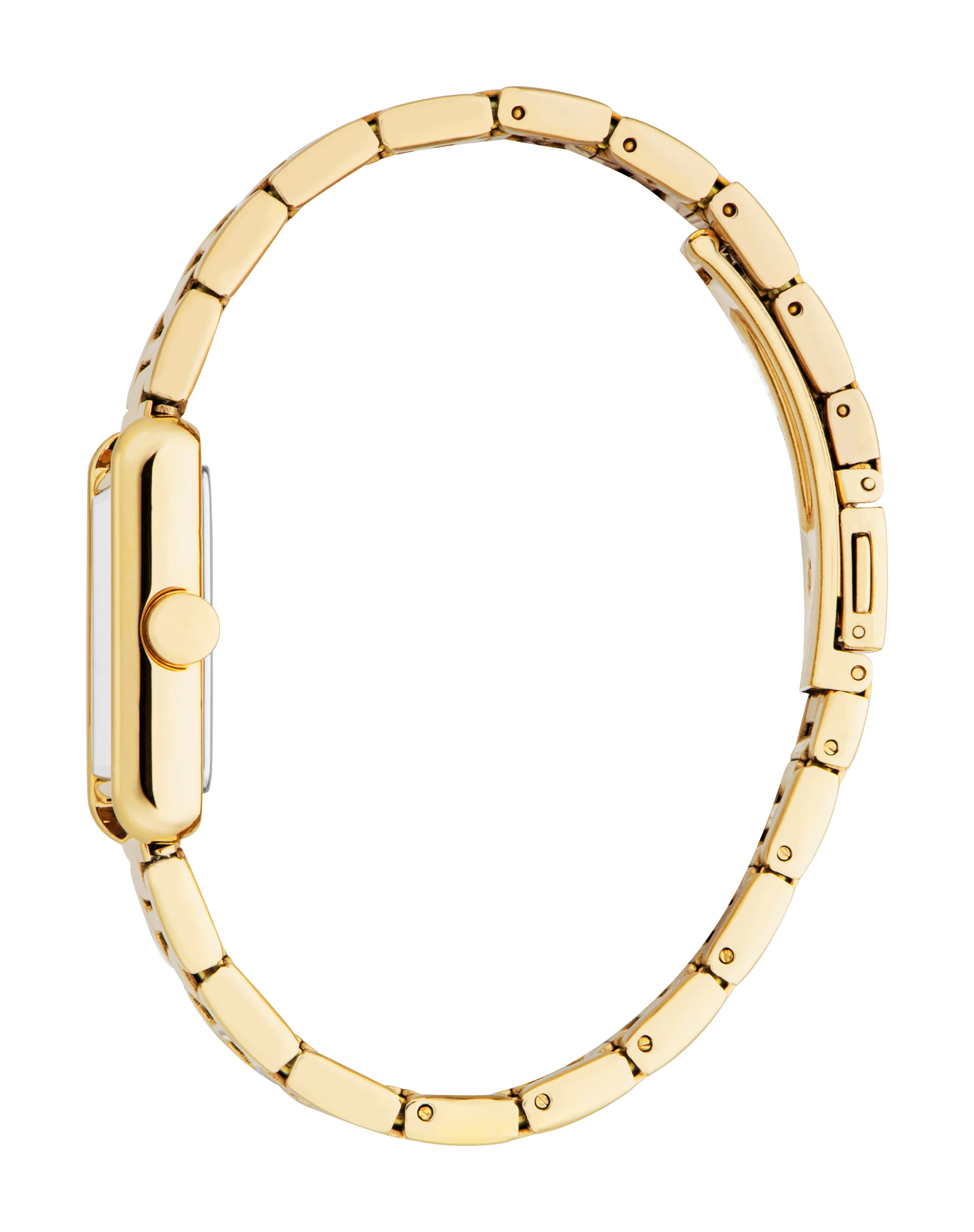 Esprit Ladies' Mother of Pearl Dial Gold-Tone Watch - Image 3