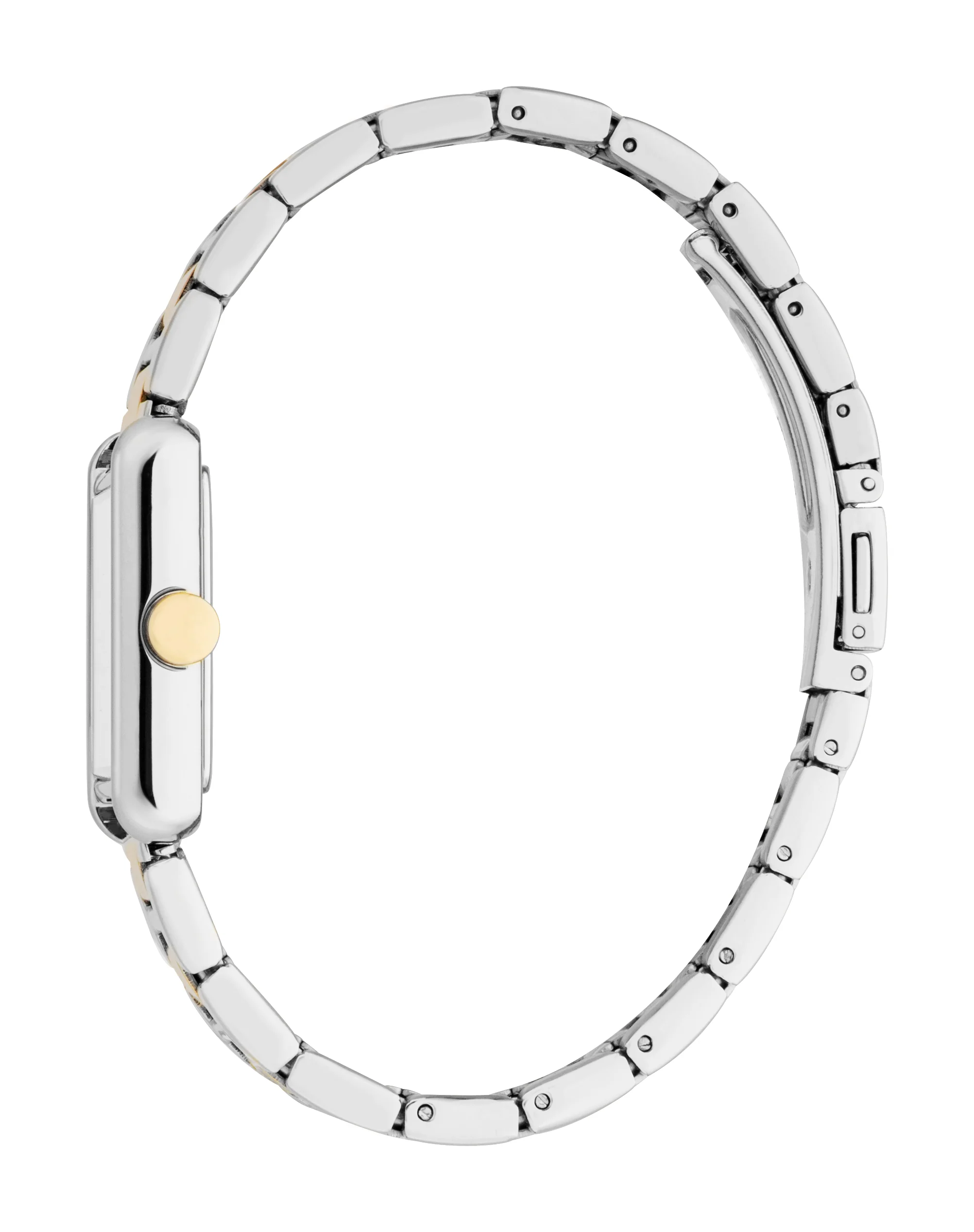 Esprit Ladies' Two-Tone Rectangular Bracelet Watch - Image 3