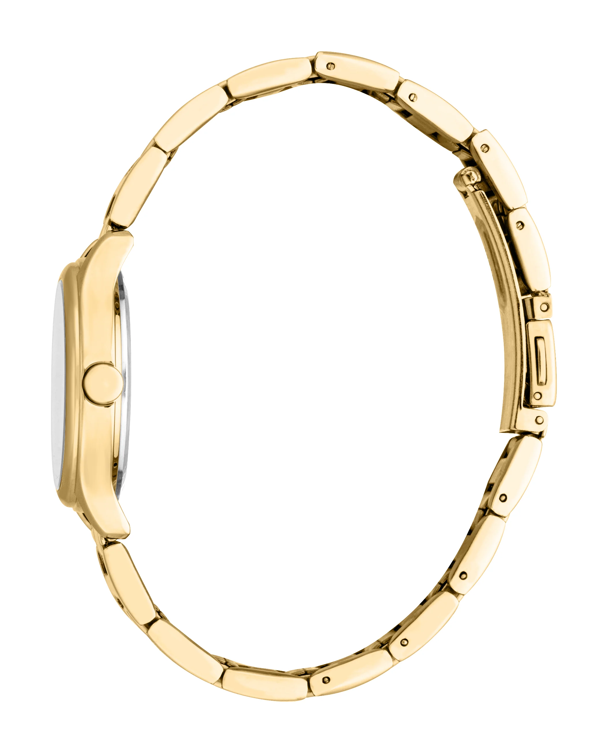 Esprit Ladies' White Dial Gold-Tone Watch - Image 3