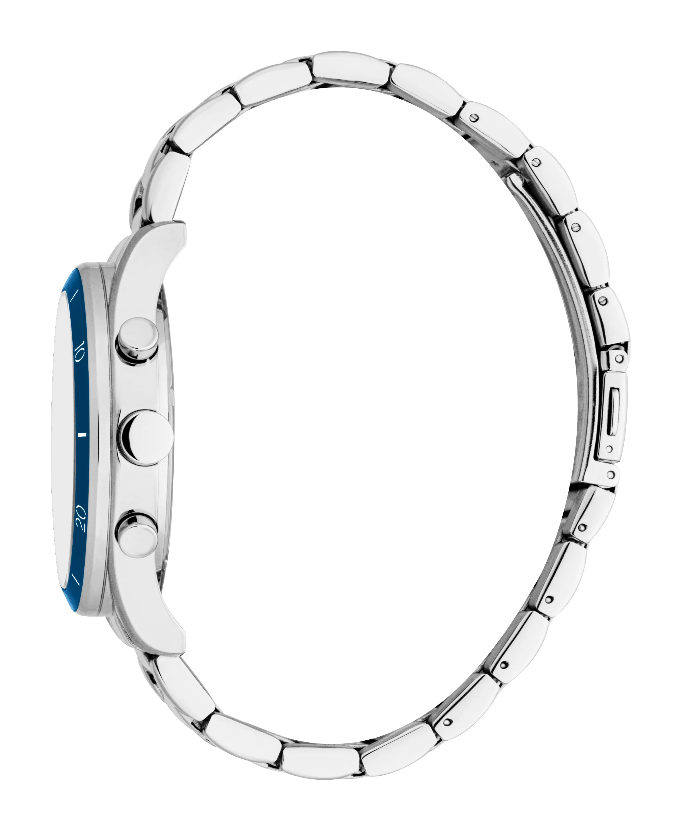 Esprit Logan Men's Silver Dial and Stainless Steel Bracelet Watch - Image 2