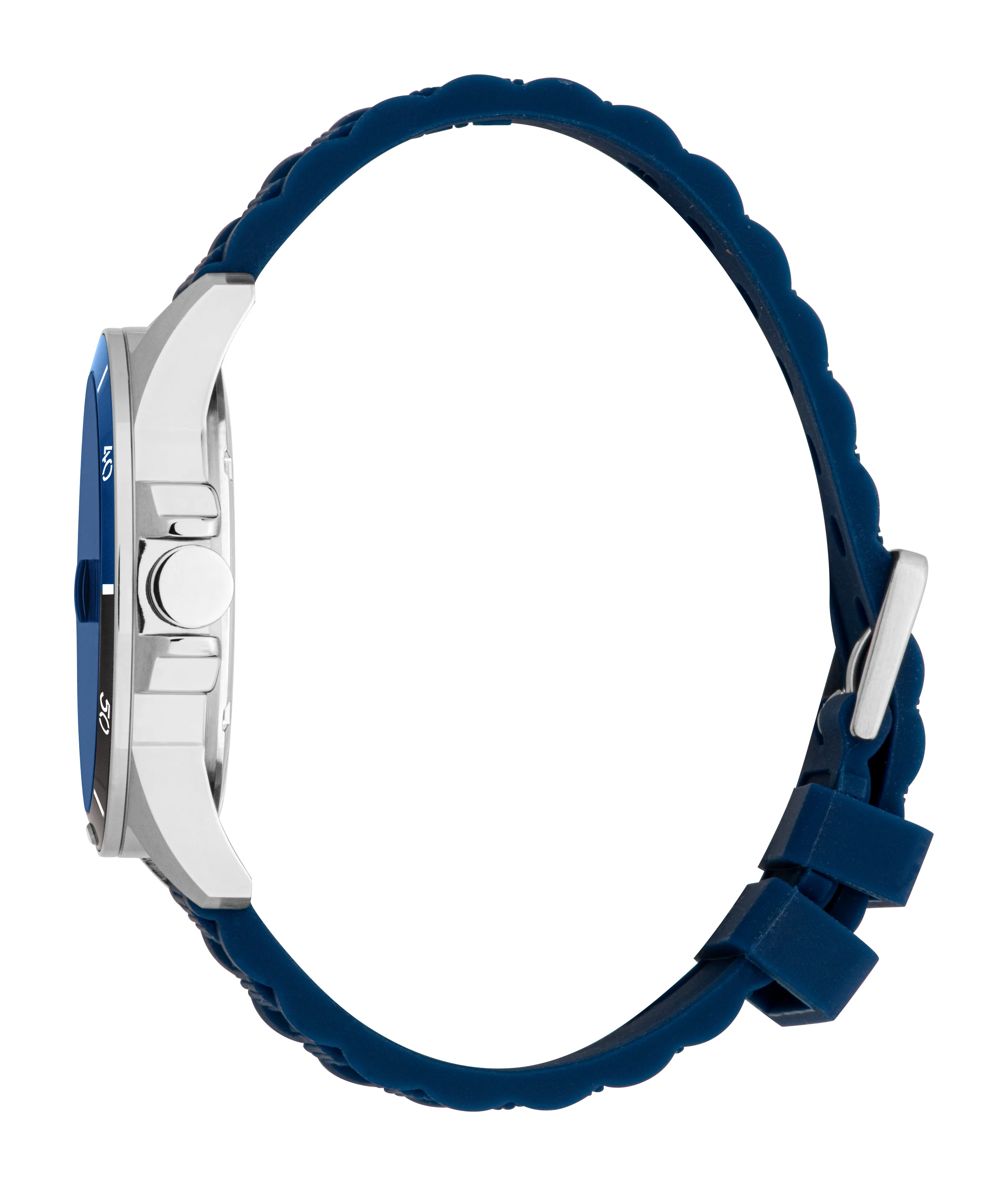 Esprit Men's Blue Dial Blue Sport Silicone Strap Watch - Image 3