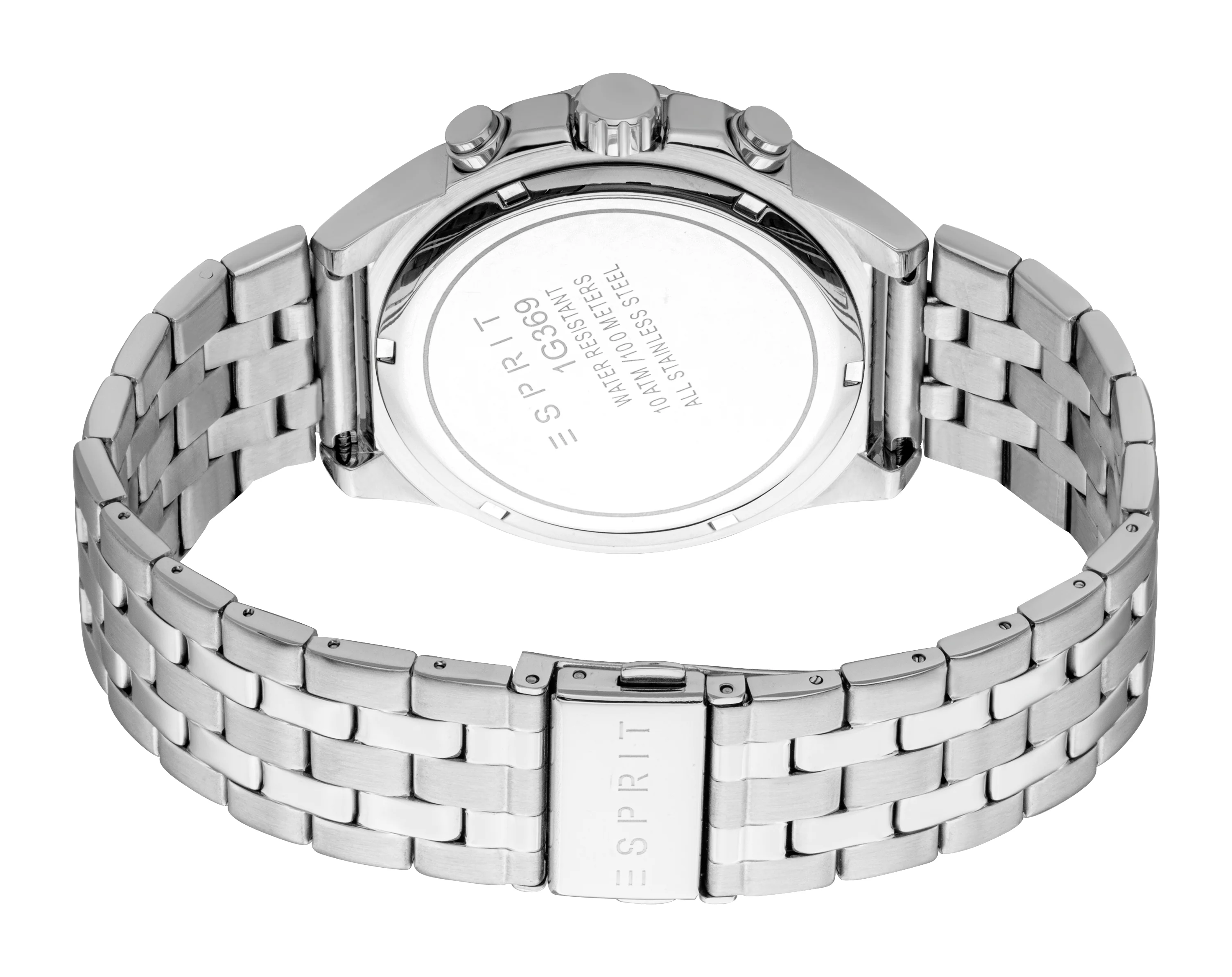 ESPRIT Men's Silver Dial Chronograph Watch - Image 3