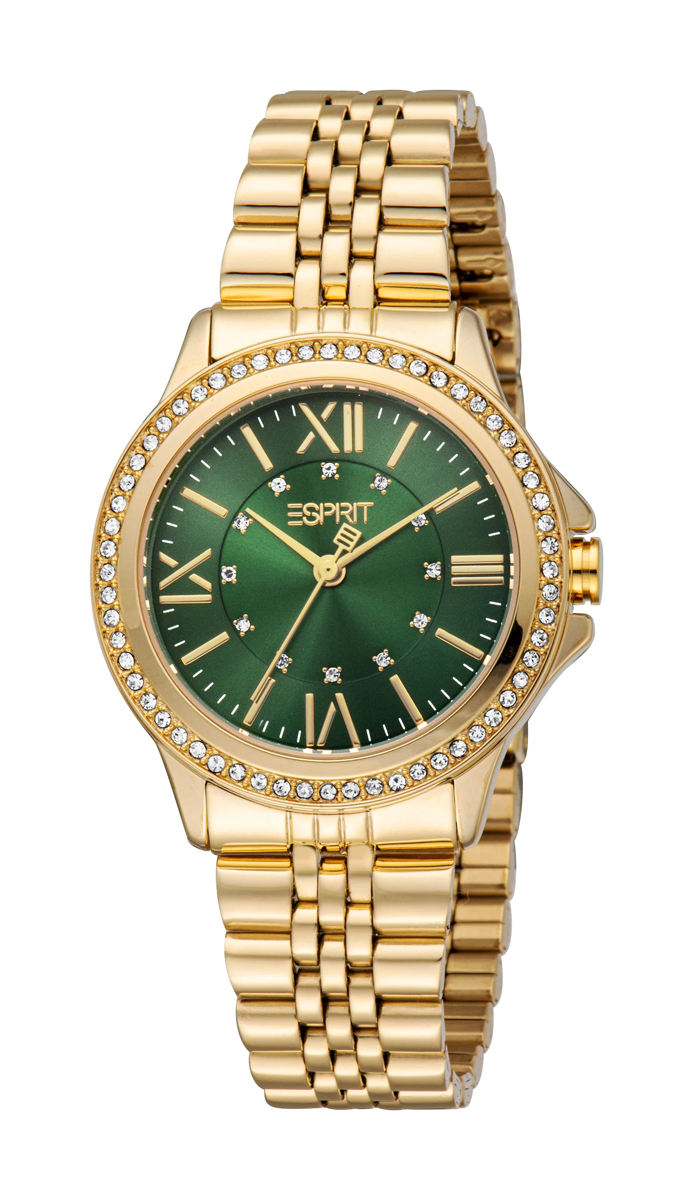 Esprit Paisley Green Dial Women Watch - Image 2