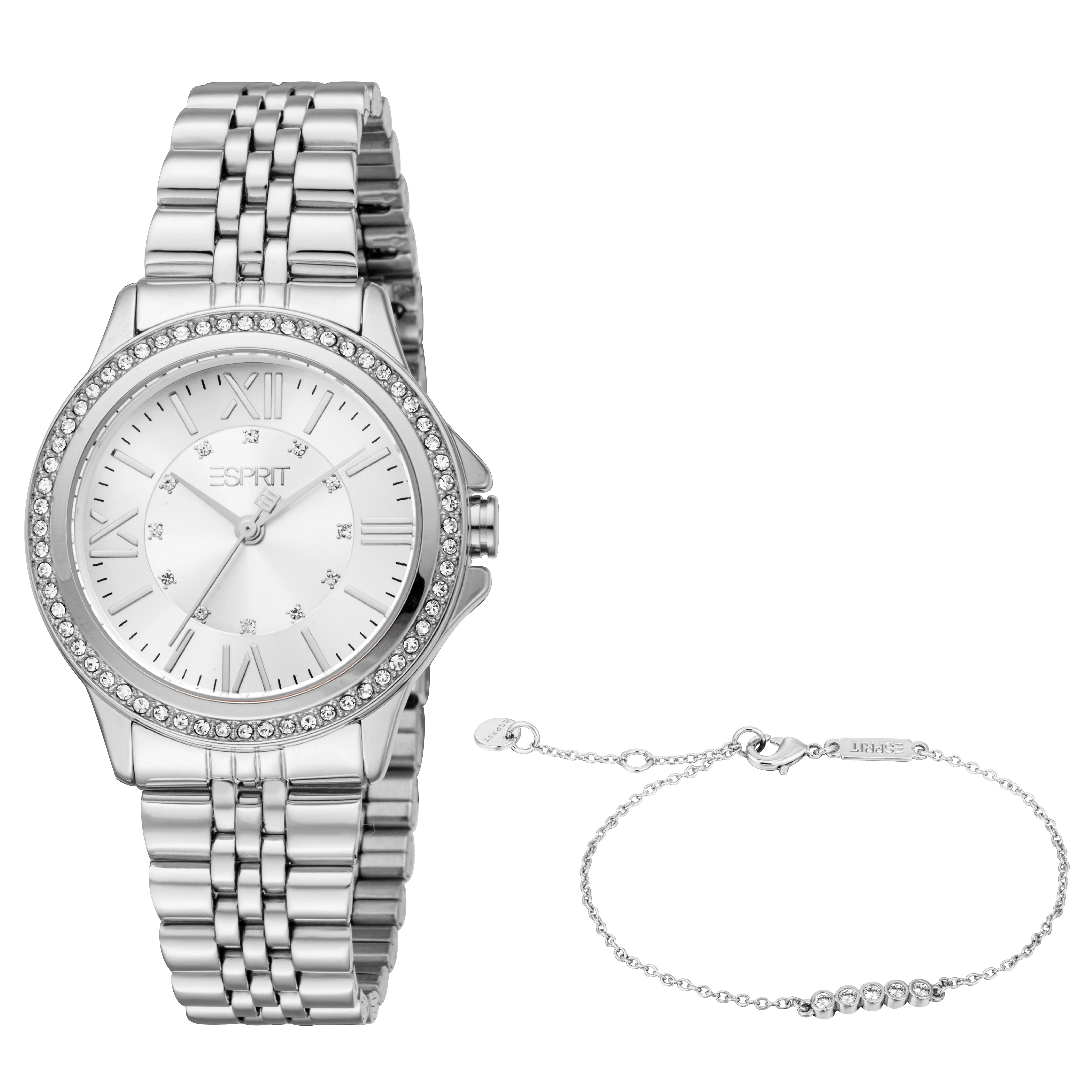 Esprit Paisley Silver Dial Women Watch - Image 2