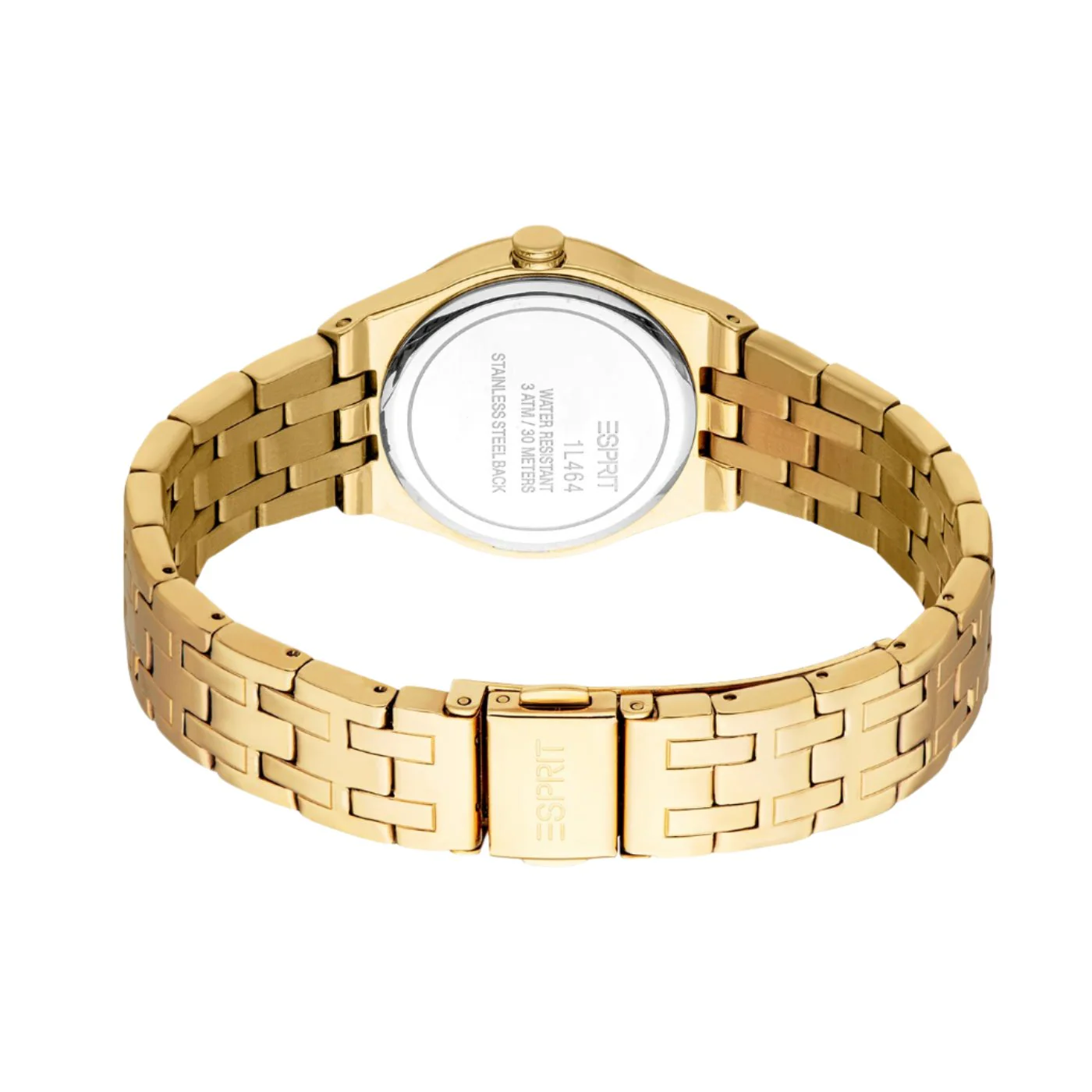 Esprit River Ladies Silver Dial Gold Tone Watch - Image 3