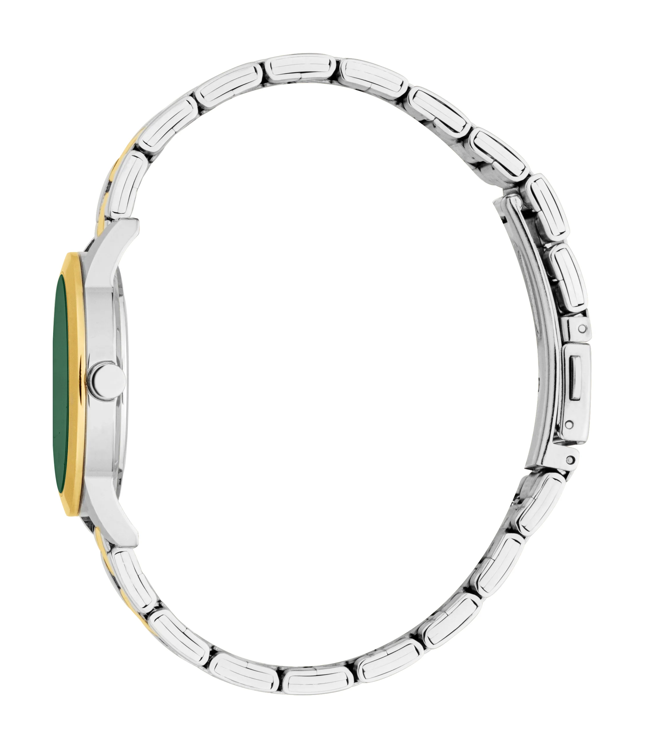 ESPRIT Women Watch, Gold Color Case, Dark Green Dial - Image 2