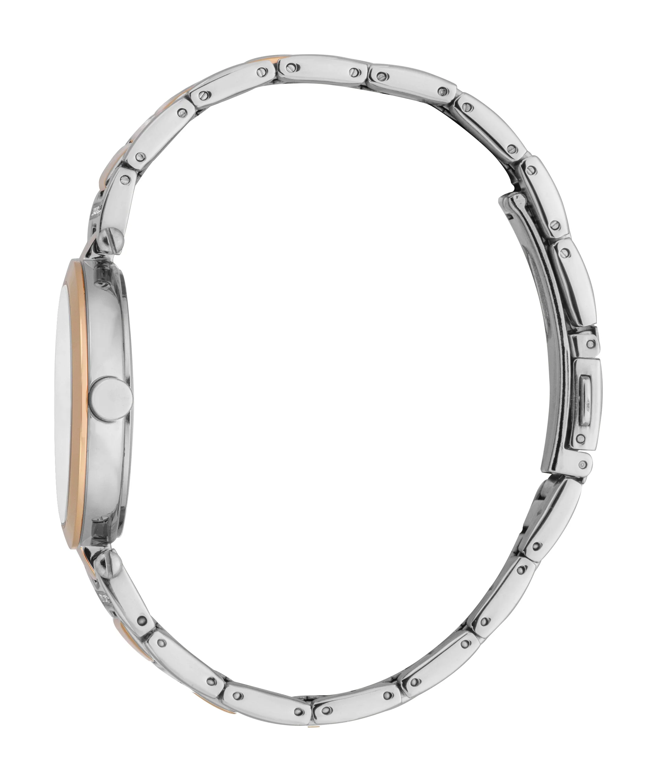 ESPRIT Women's Watch, Two Tone Silver & Rose Gold Color Case & Bracelet, White MOP Dial - Image 2