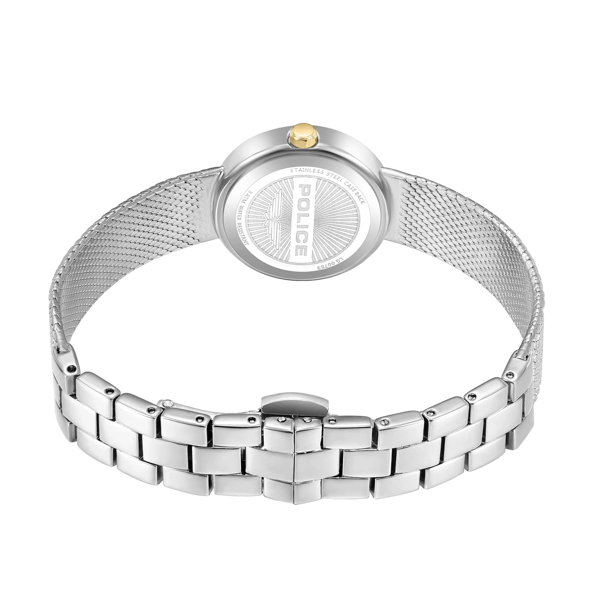FLARE MOP Dial Mesh Strap Watch - Image 3