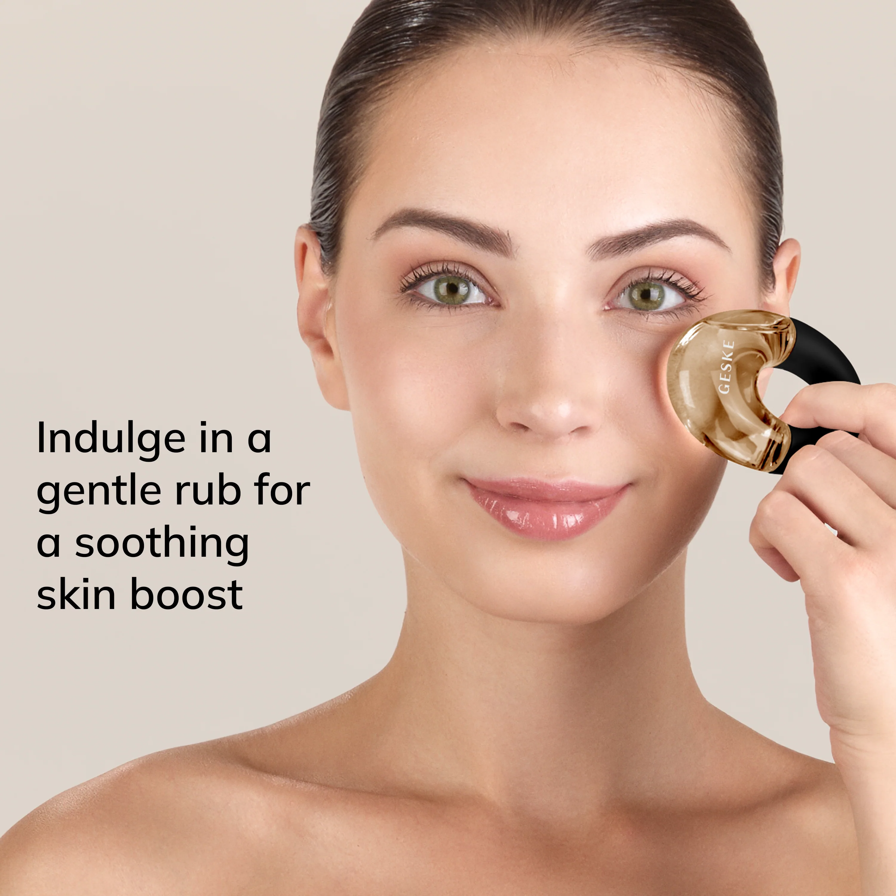 Geske Cool & Warm Eye Massager | 7 in 1 - Gray - Image 4