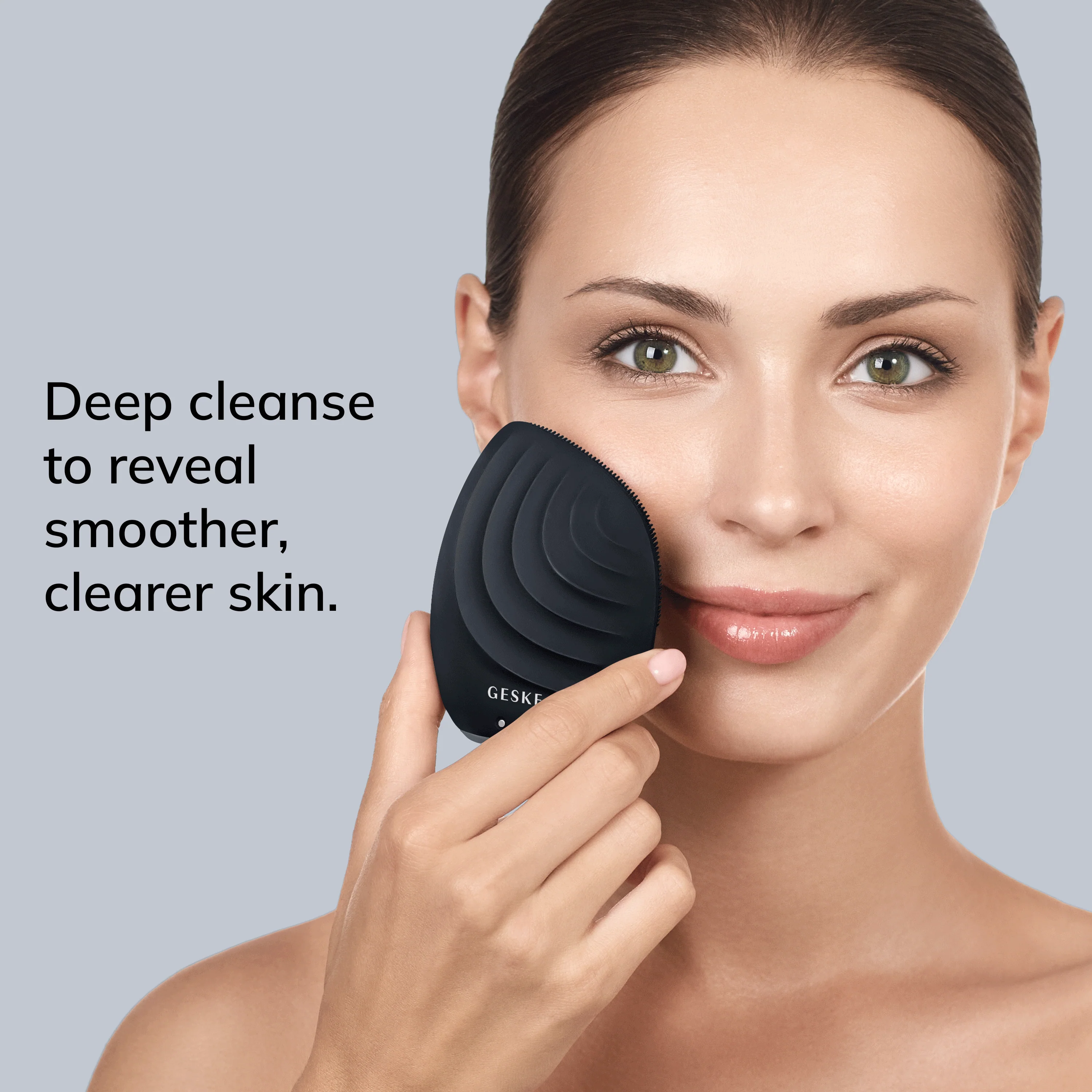 Geske Sonic Facial Brush | 5 in 1 - Black - Image 4