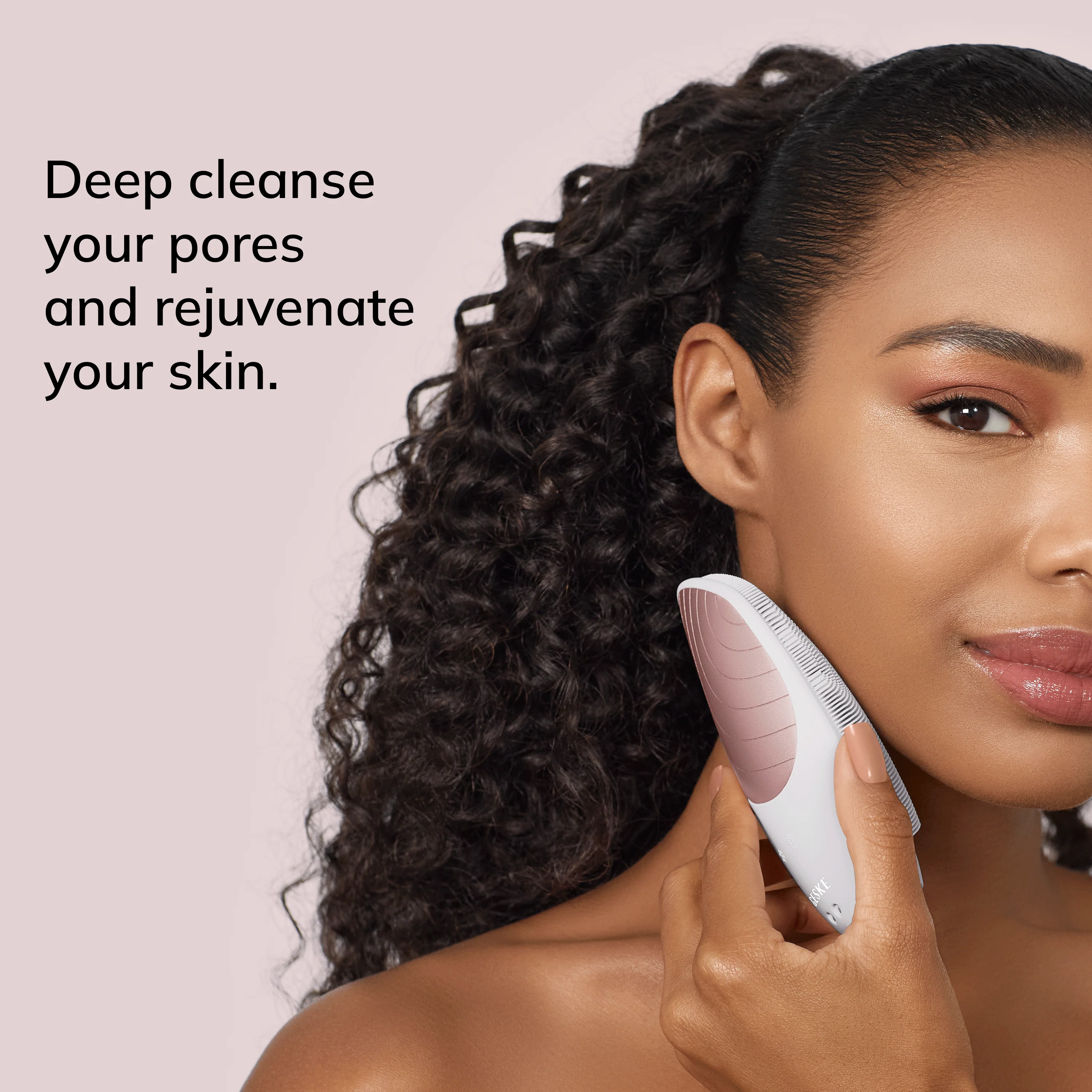 Geske Sonic Thermo Facial Brush | 6 in 1 - Starlight - Image 4