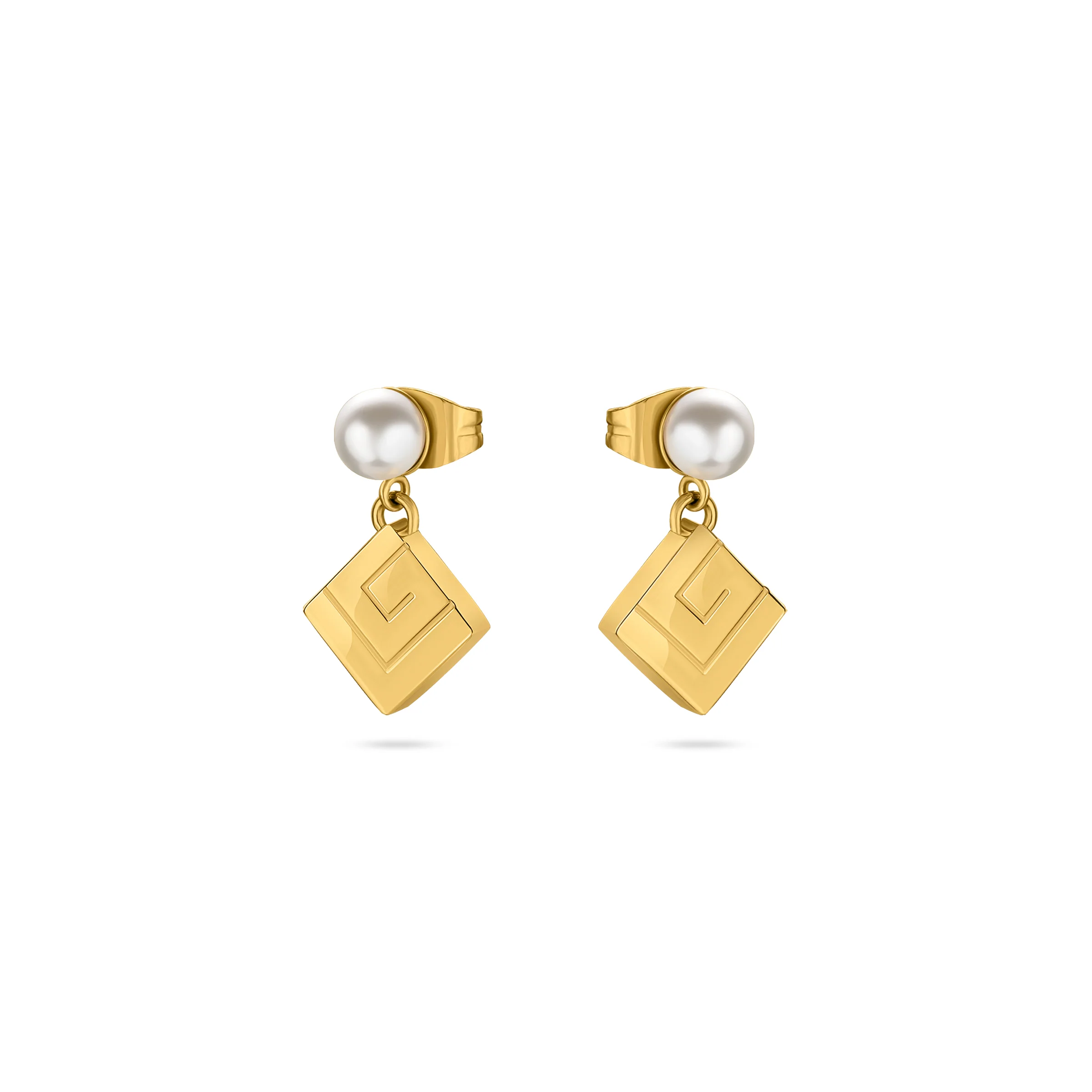 Guy Laroche Audrey Earrings with Pearls - Image 3