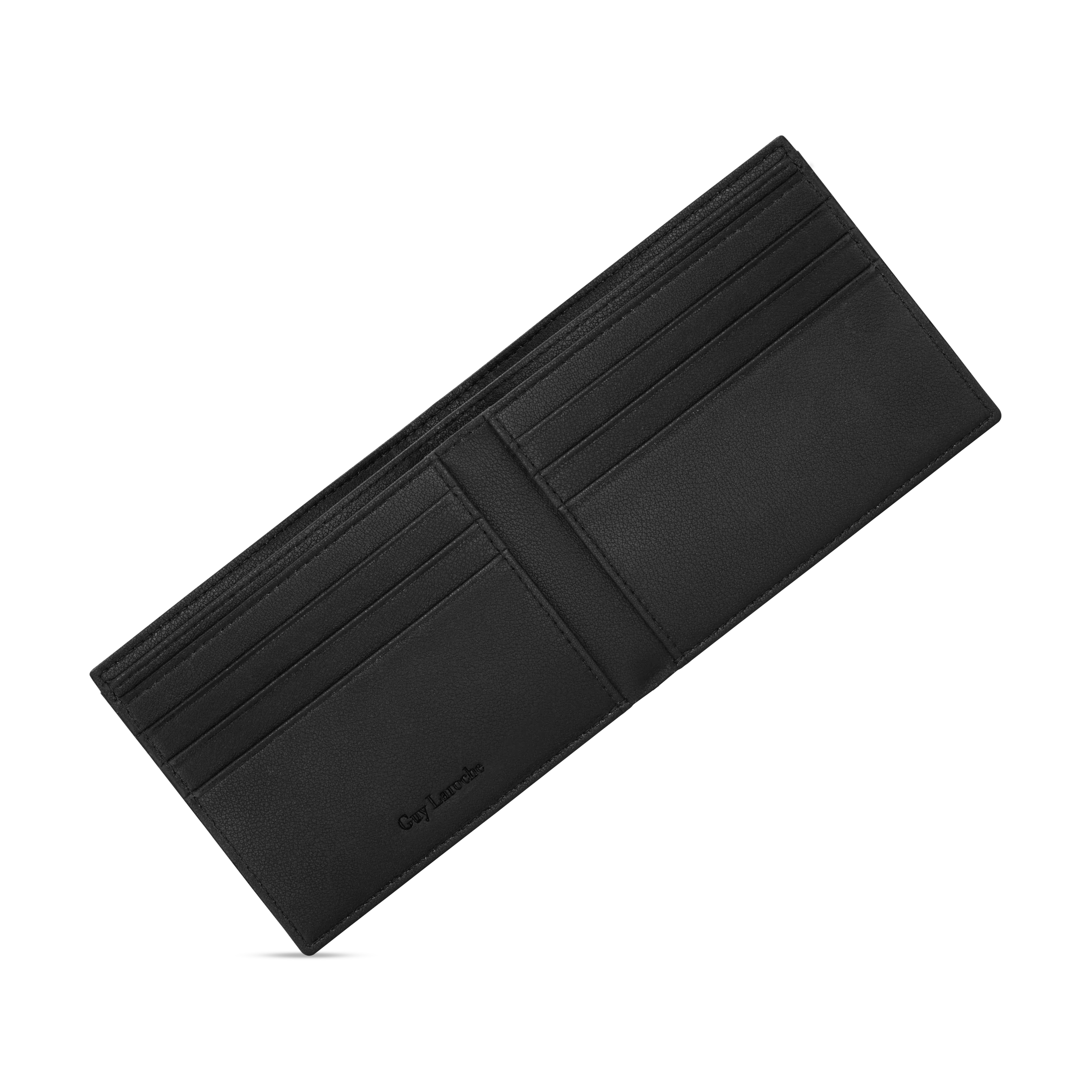 Guy Laroche Gabriel Wallet 110x90mm Black Vegan Leather - Image 3