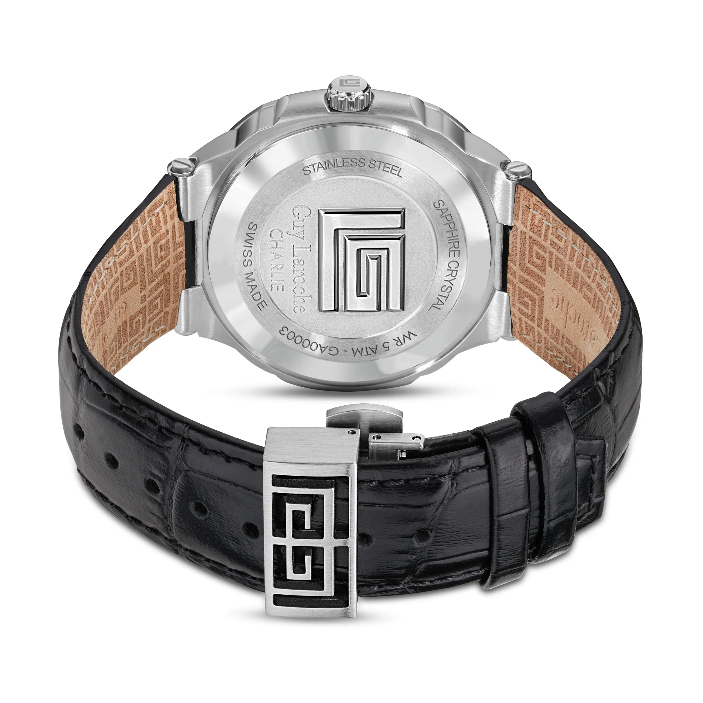 Guy Laroche Leather Watch - Image 3