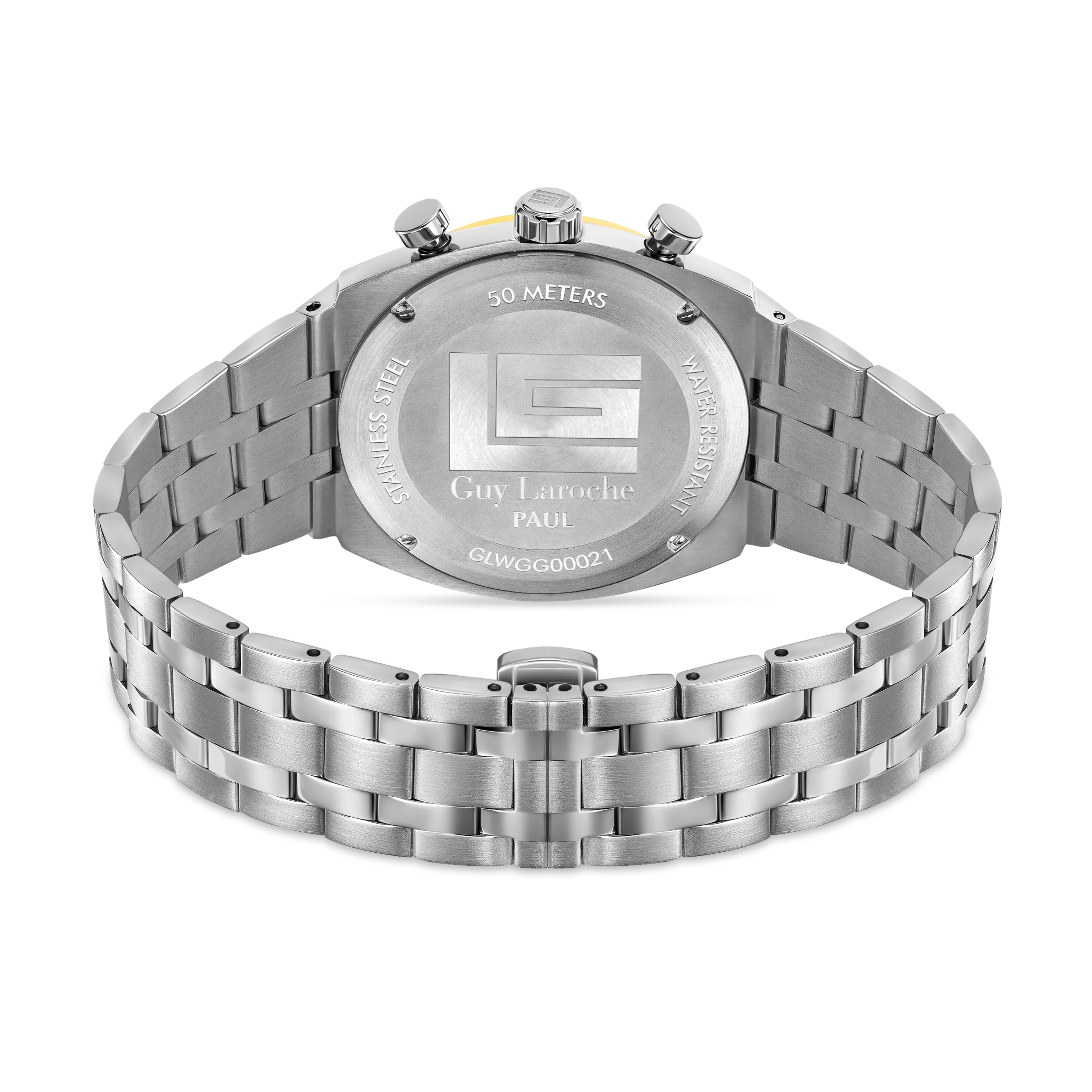 Guy Laroche Olive Green Pattern Dial Watch - Image 3
