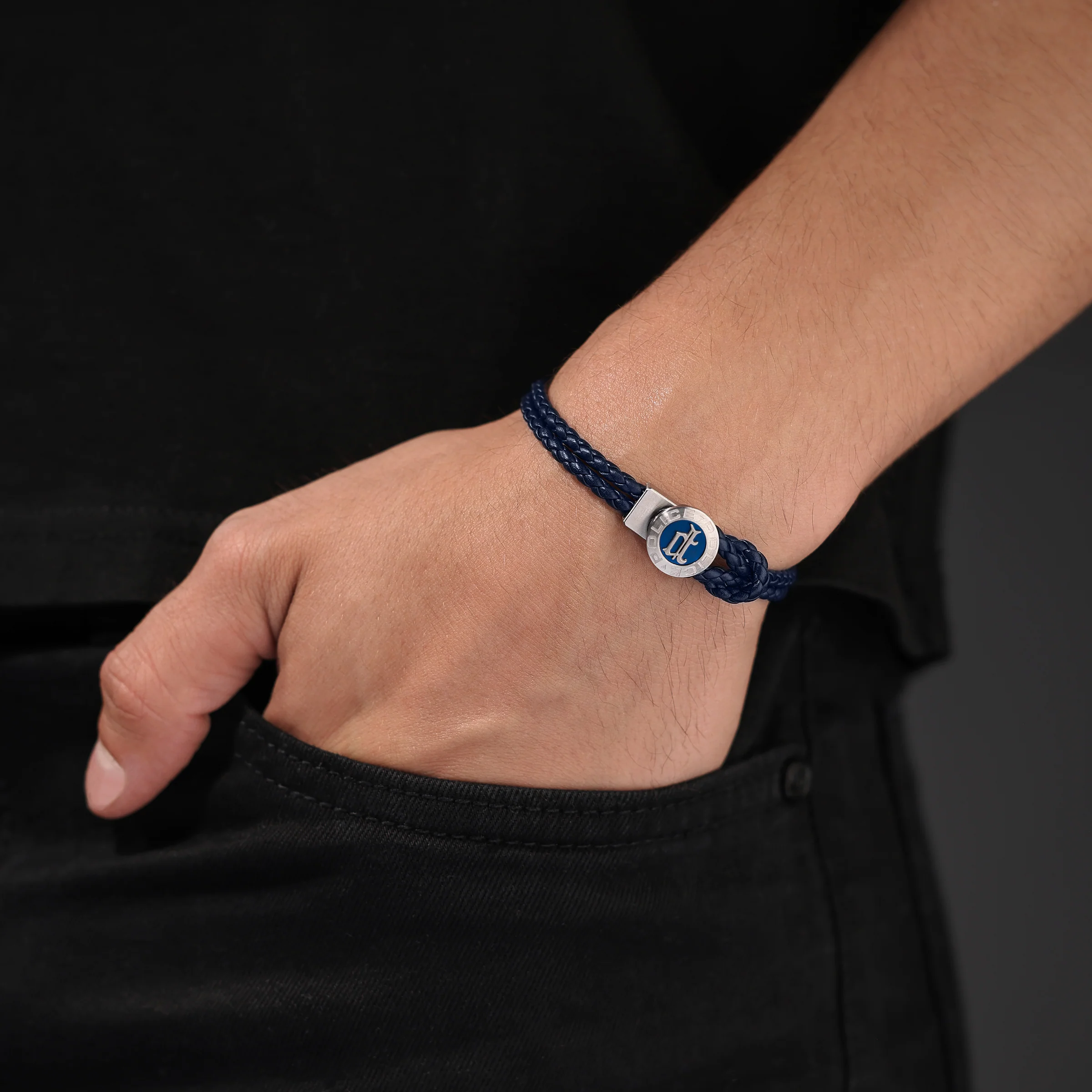 Infiniti Bracelet Police For Men - Image 4