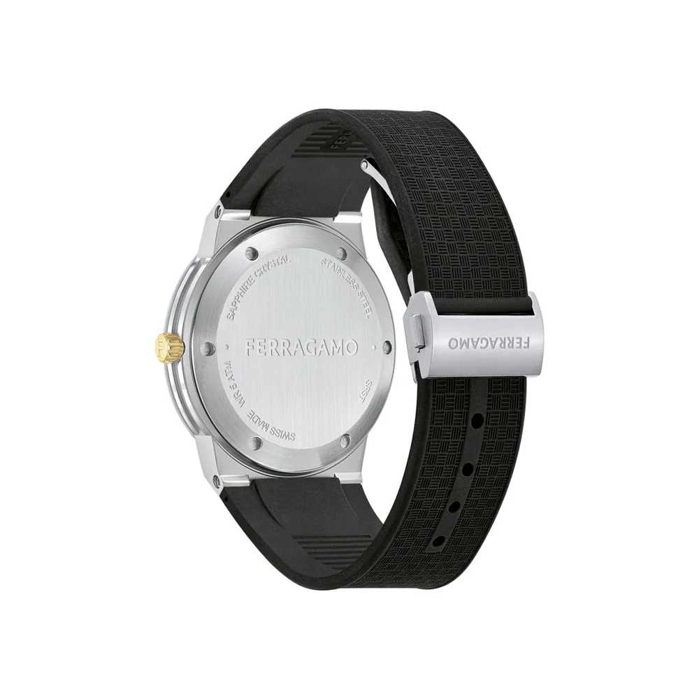 Infinity Sapphire Silicone Men's Watch - Image 2