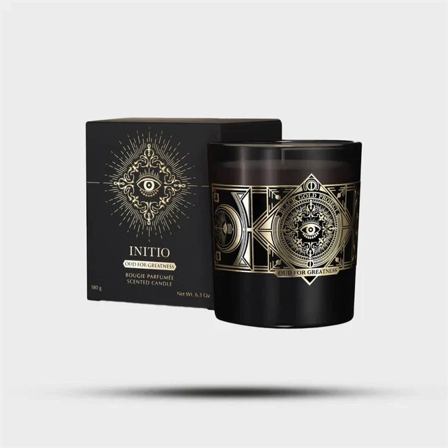 Initio Oud for Greatness Scented Candle 180g - Image 3