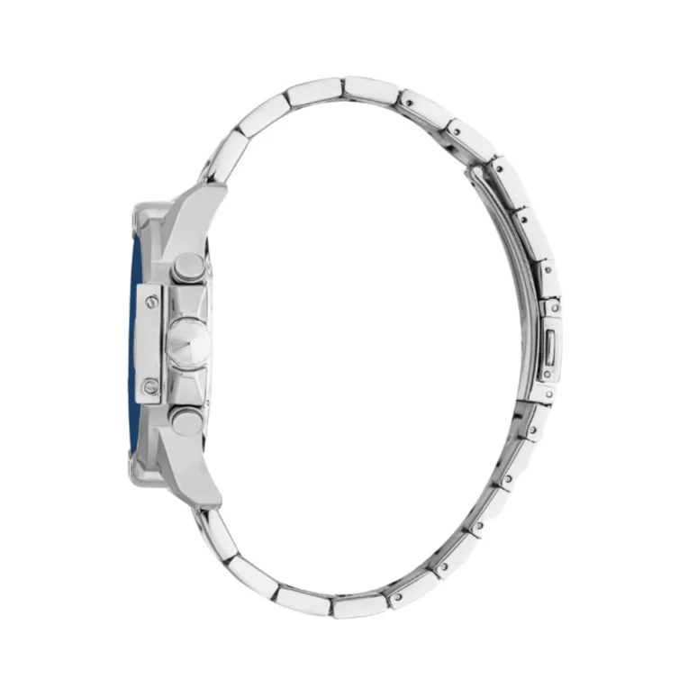 Just Cavalli Gents Dark Blue Dial Stainless Steel Silver Watch - Image 2