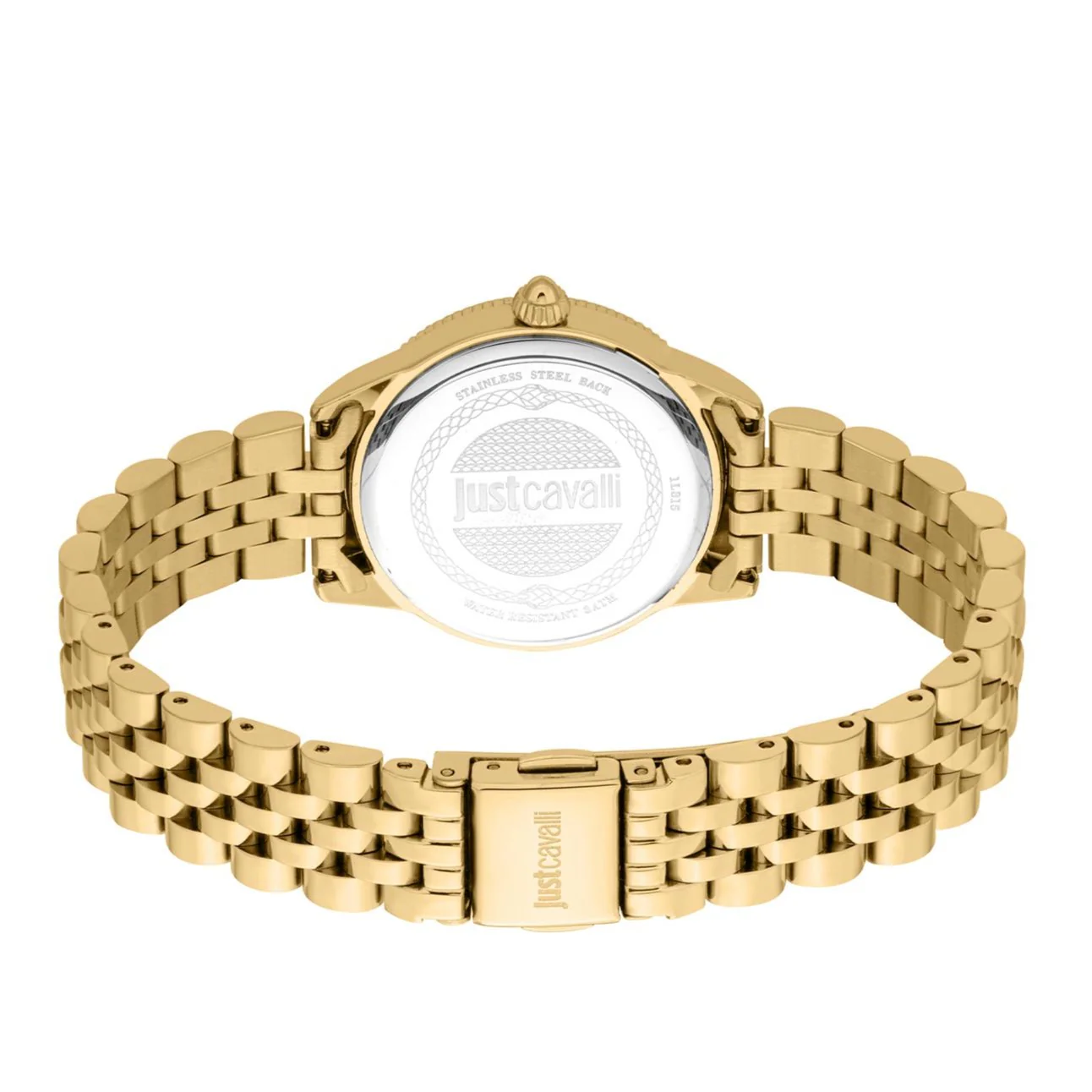 Just Cavalli Ladies Gold Watch and Bracelet Set - Image 3