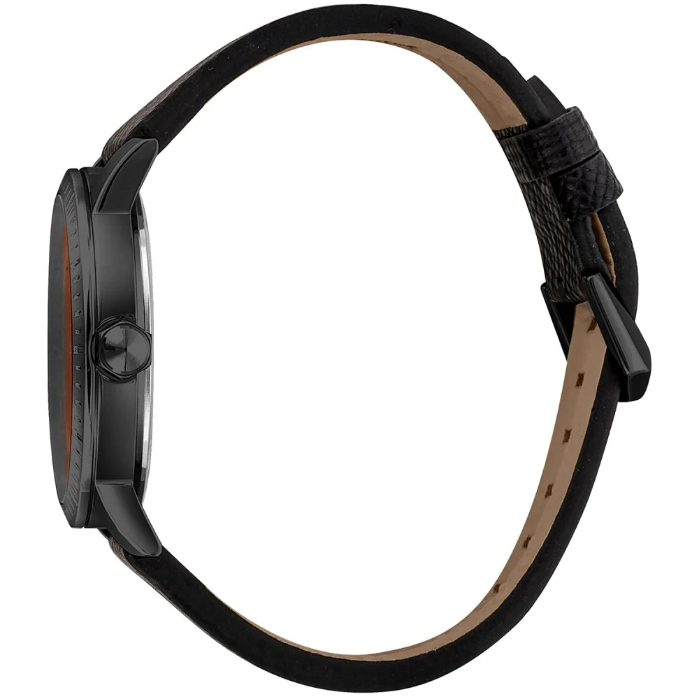 Just Cavalli Men's Black Leather Watches - Image 2