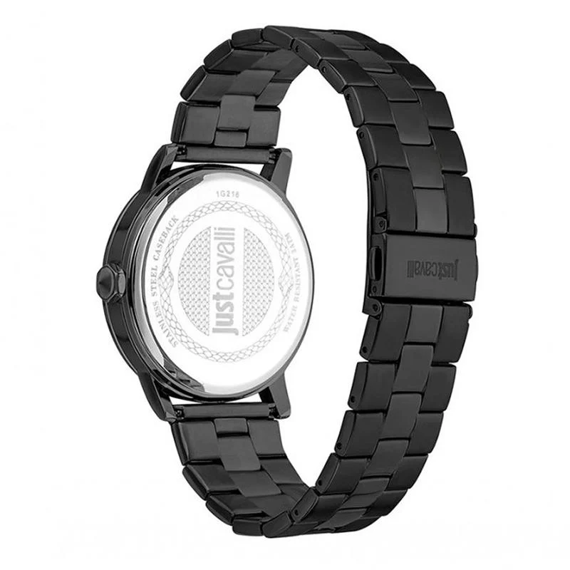 Just Cavalli Men's Stainless Steel Black Watch - Image 3