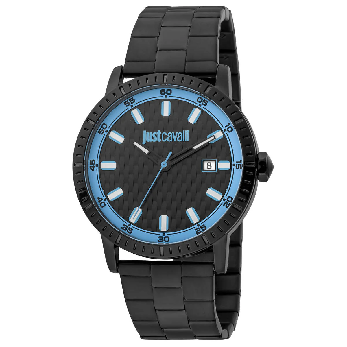 Just Cavalli Men's Stainless Steel Black Watch - Image 4