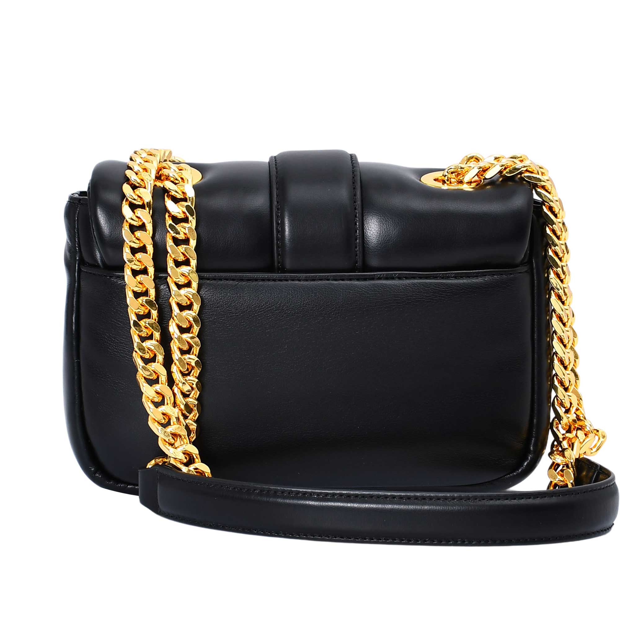 Just Cavalli Women's Snake-Buckle Leather Shoulder Bag - Image 3