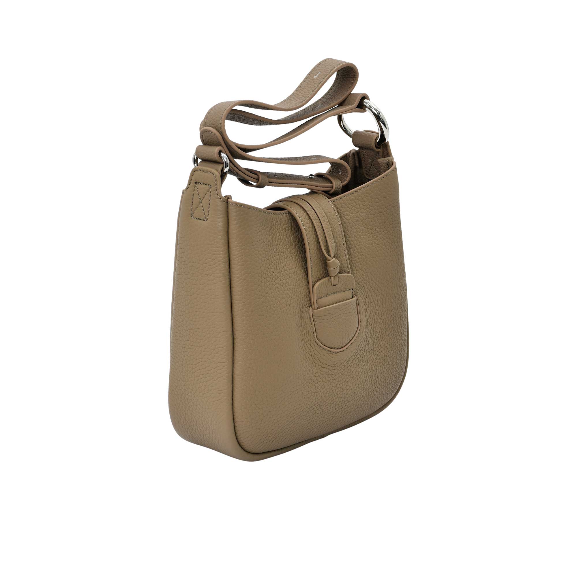 Karisma Leather Bucket Bag with Top Handle - Image 4