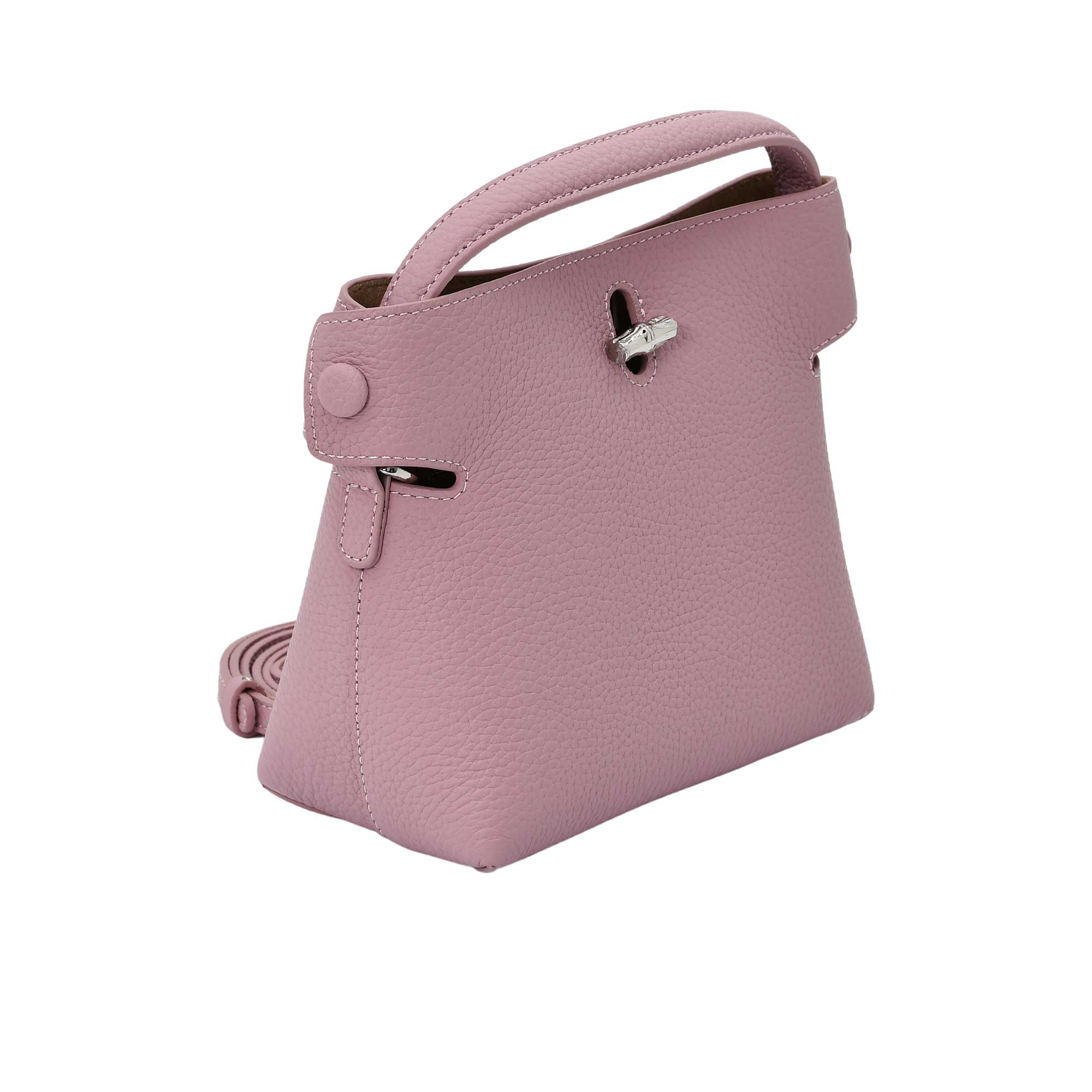 Karisma Structured Leather Top Handle Bag - Image 6