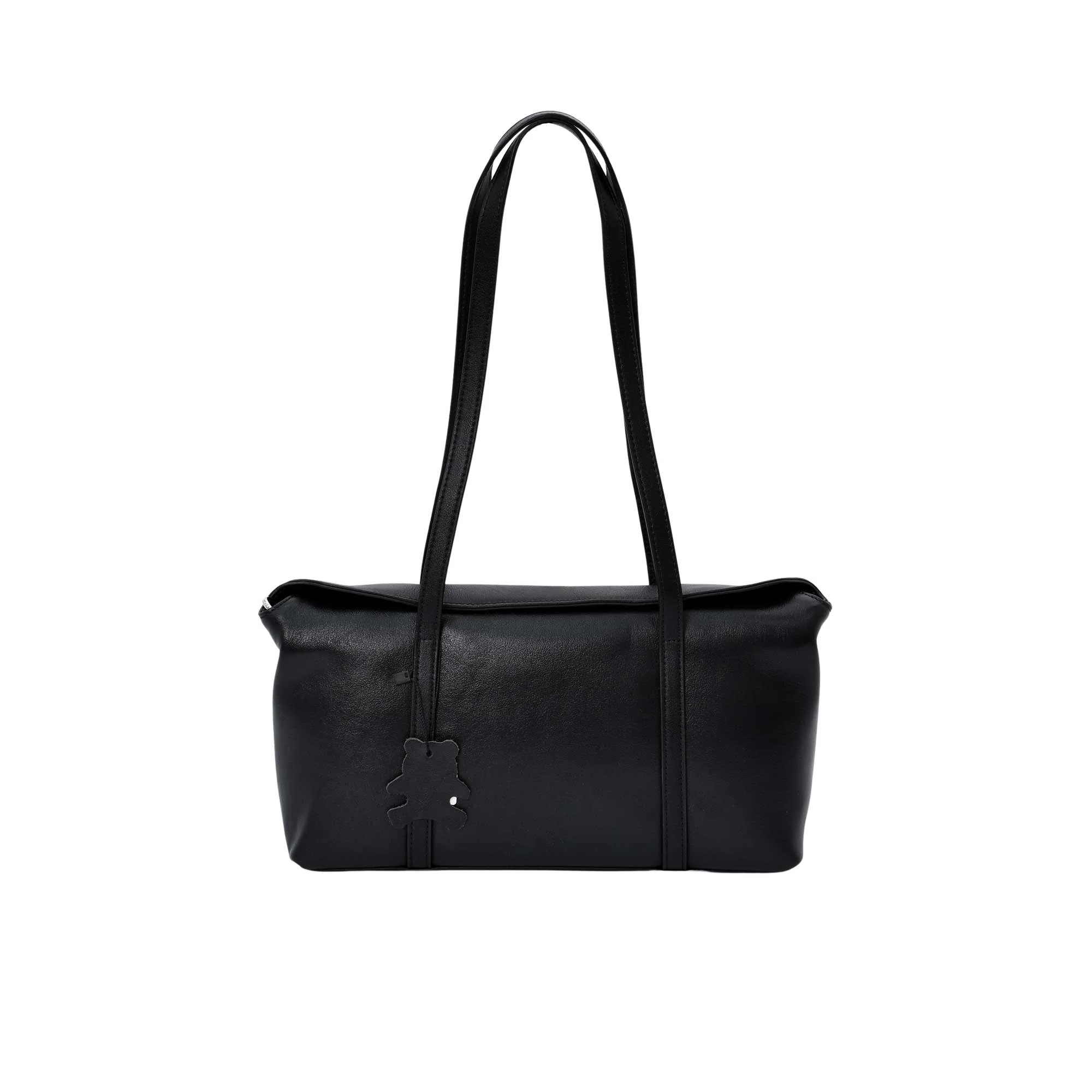 Karisma Women’s Leather Shoulder Bag with Teddy Charm - Image 6