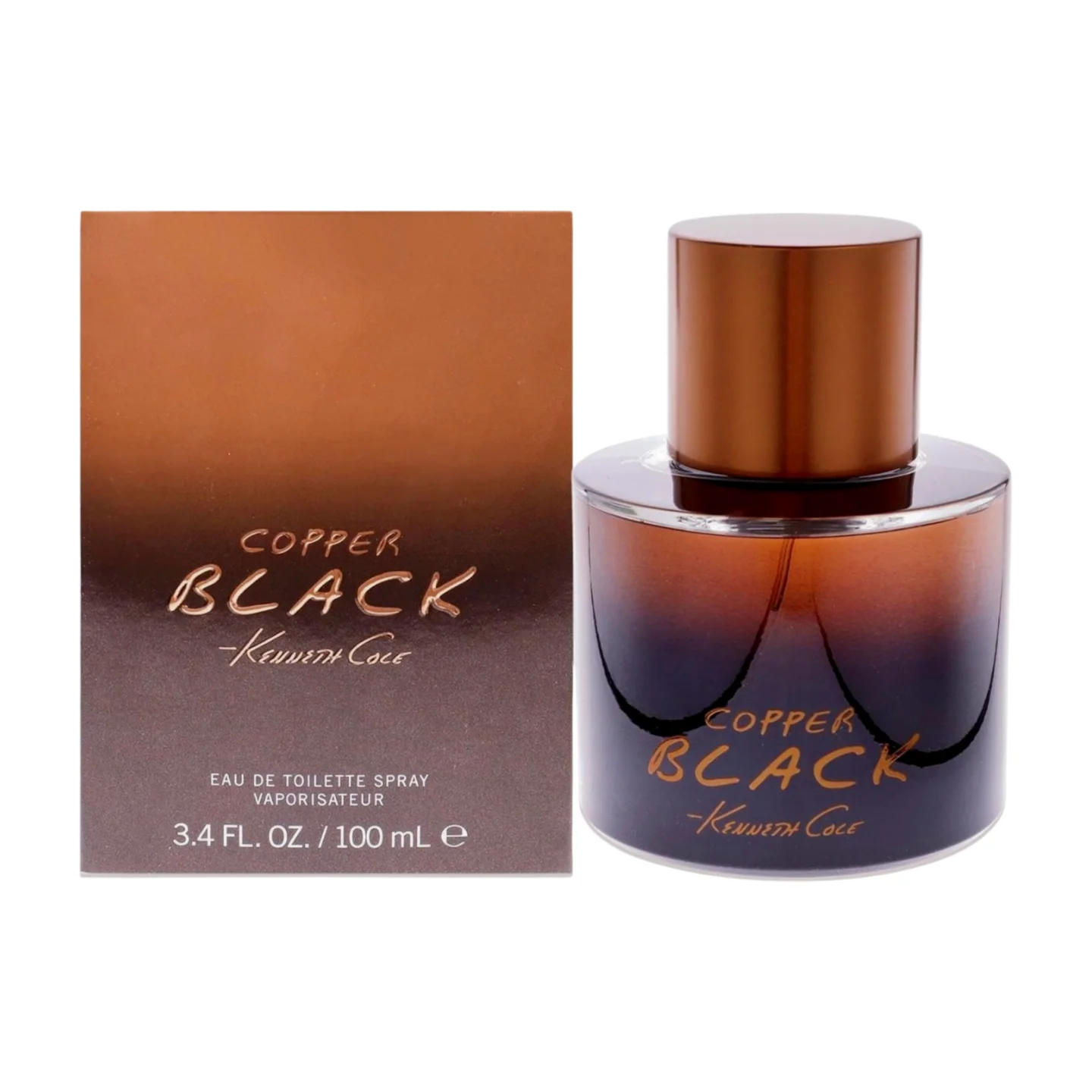 Kenneth Cole Copper Black Eau De Toilette for Men,100ml - Image 3