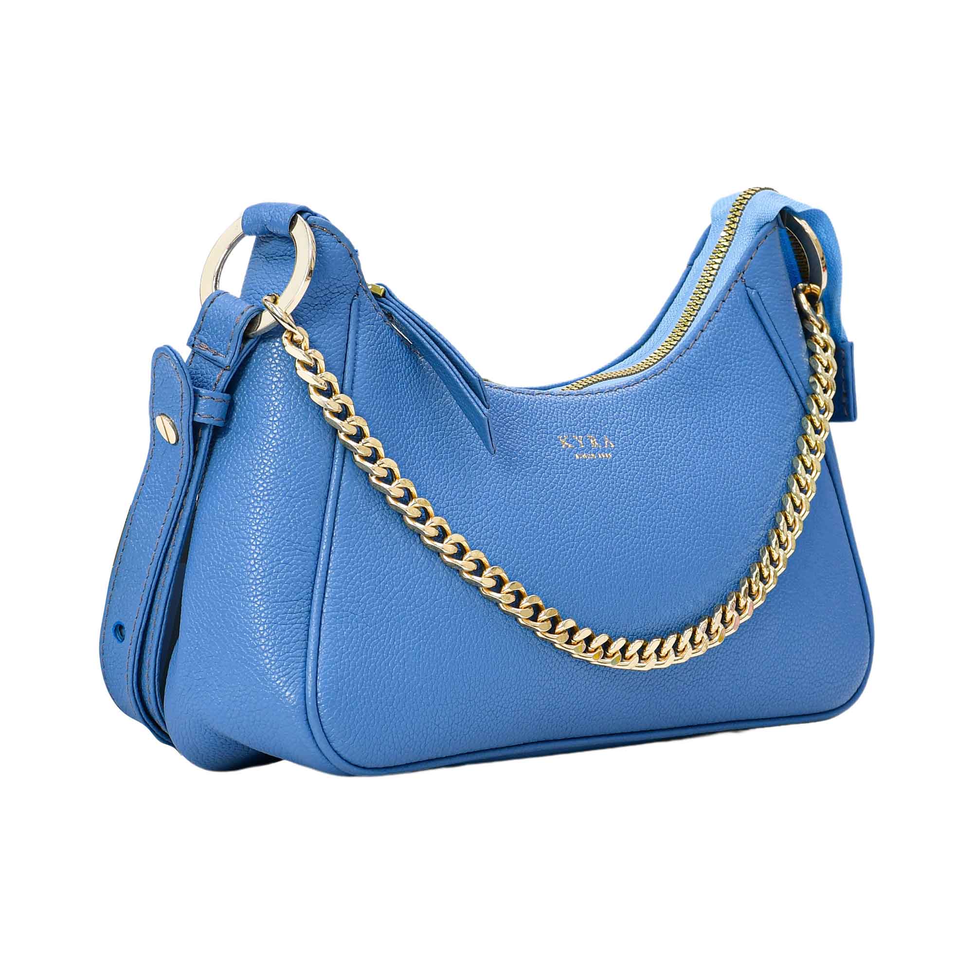 Kyra Women's Ivy Calf Handbags Sky Blue - Image 2